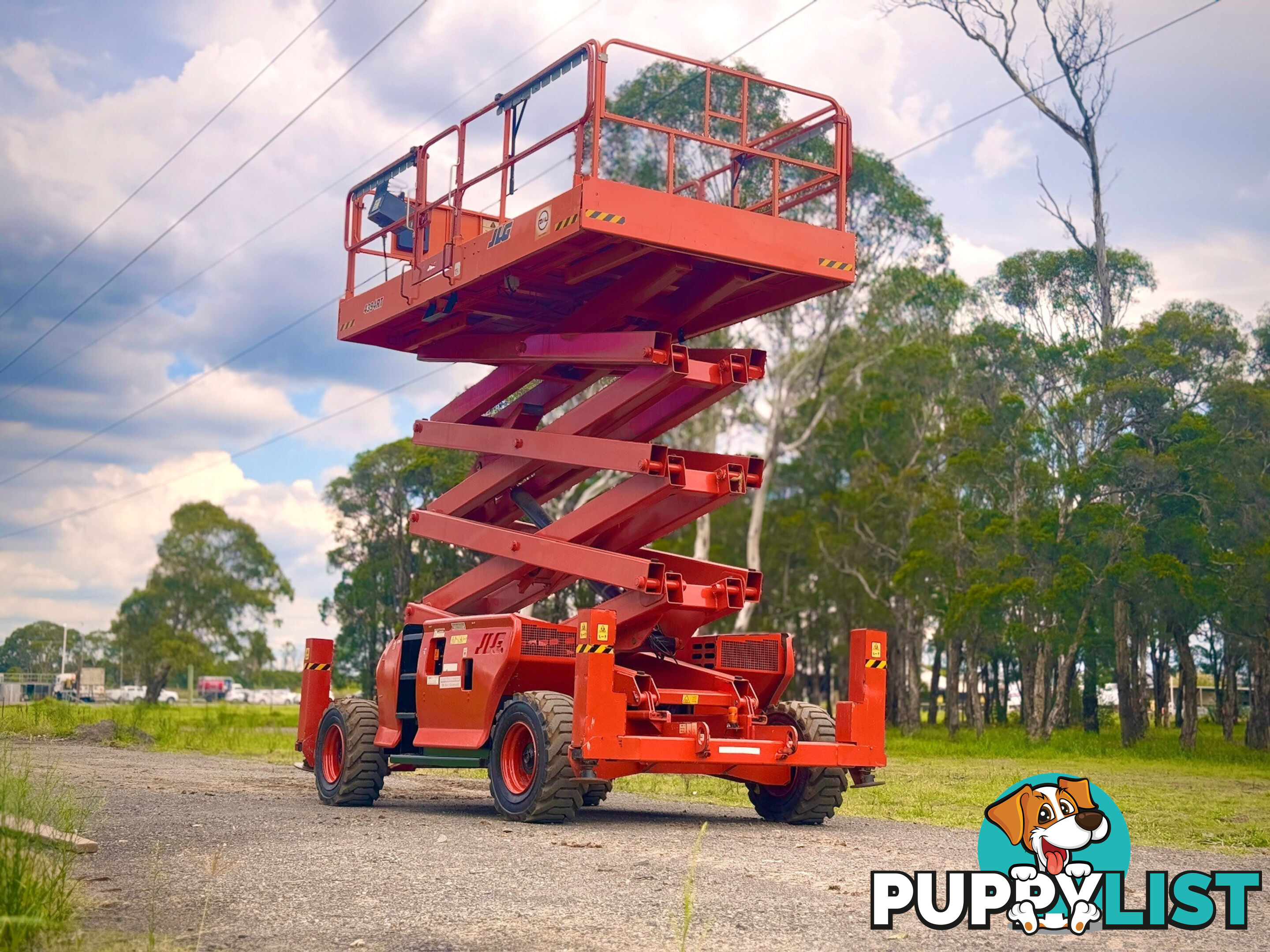 JLG 4394RT Scissor Lift Access &amp; Height Safety