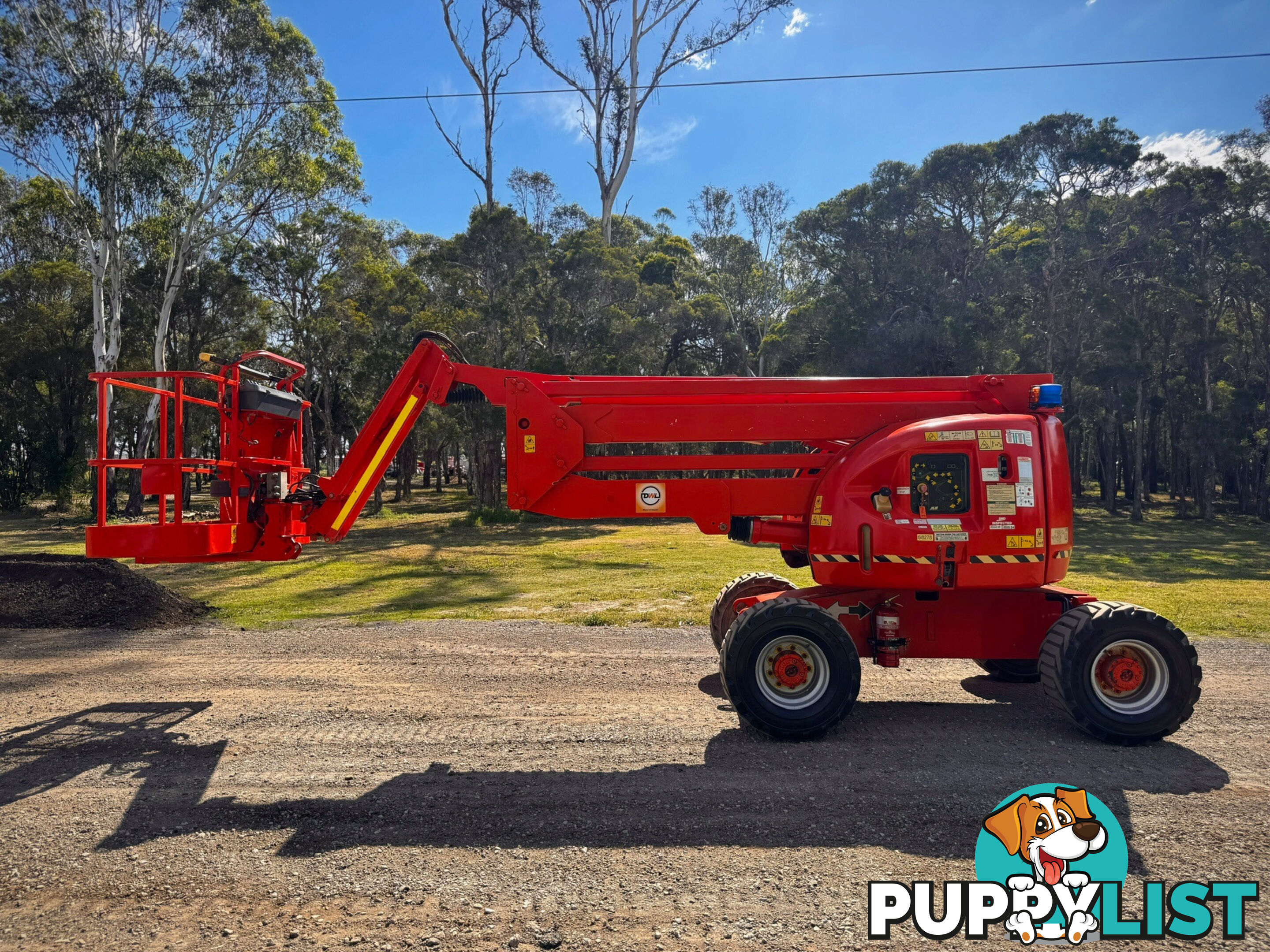 JLG 450AJ Boom Lift Access &amp; Height Safety