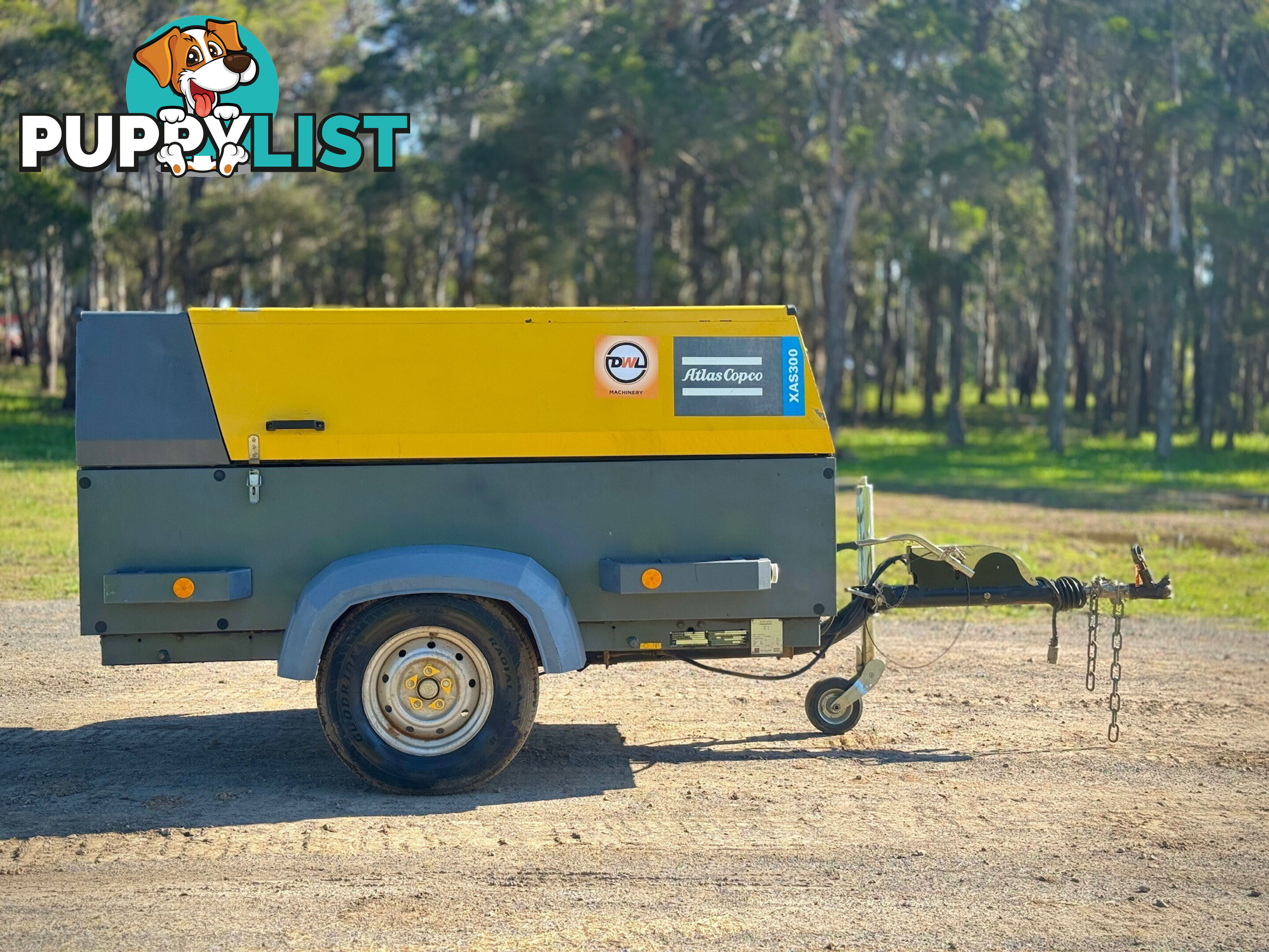 ATLAS COPCO XAS300 Diesel Compressor