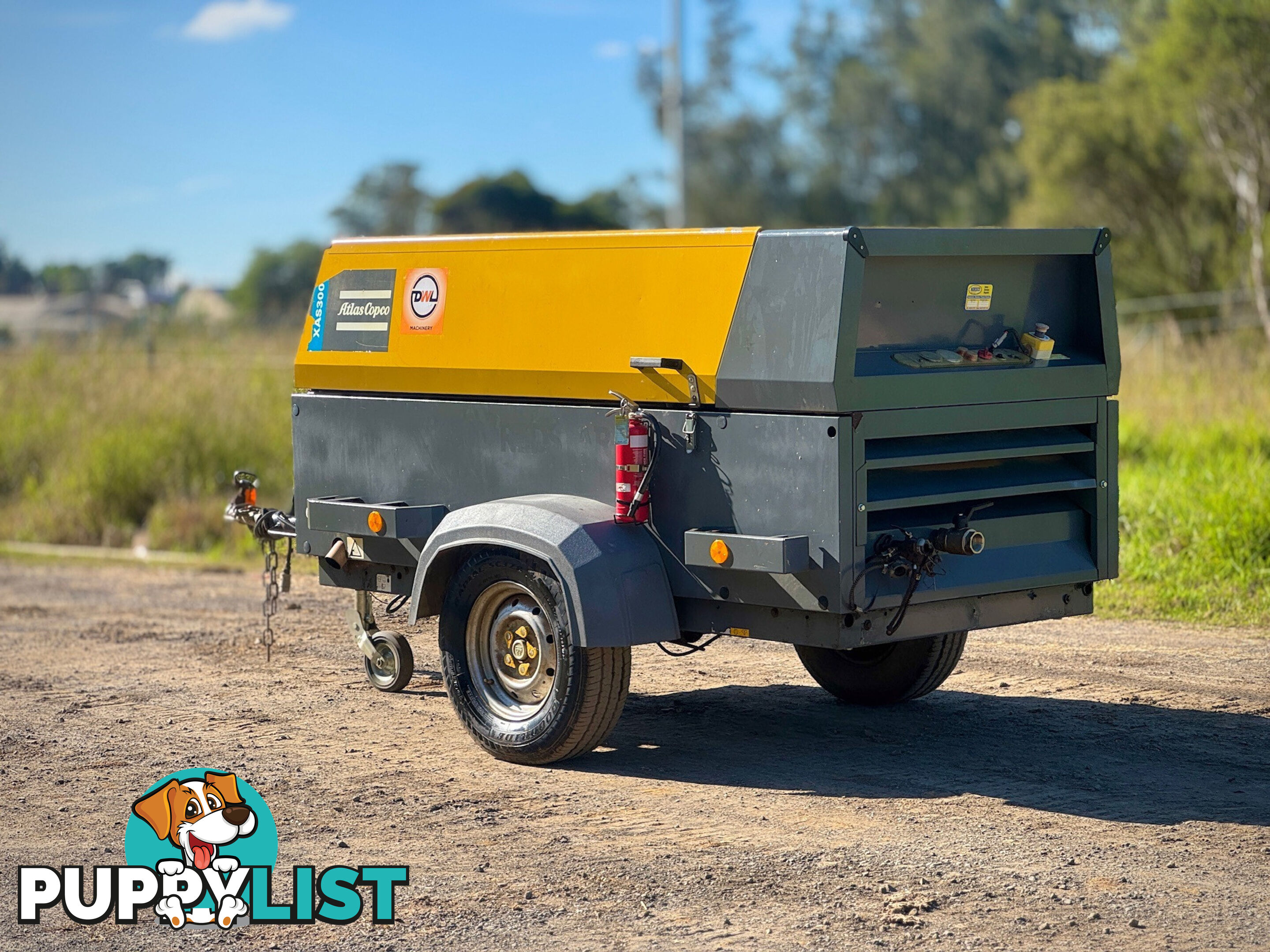 ATLAS COPCO XAS300 Diesel Compressor