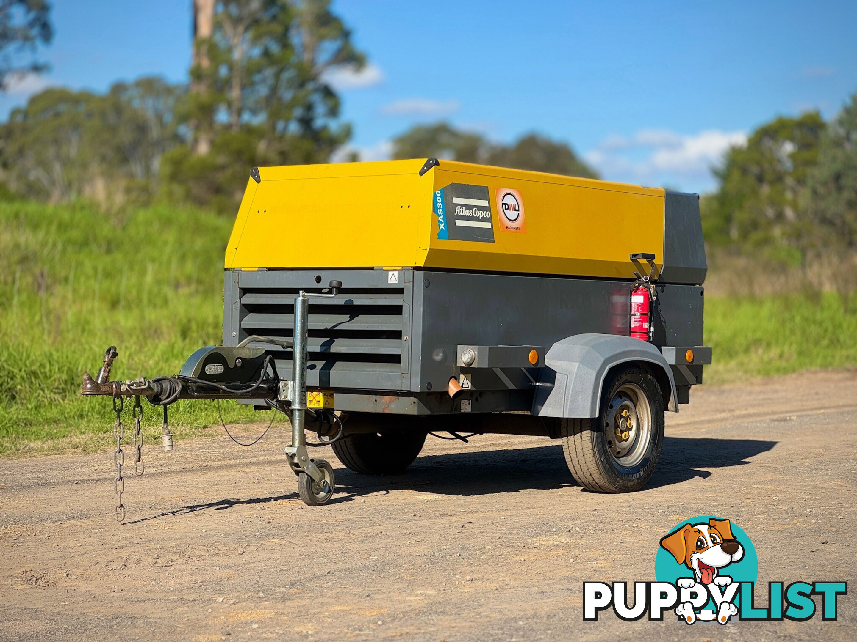 ATLAS COPCO XAS300 Diesel Compressor