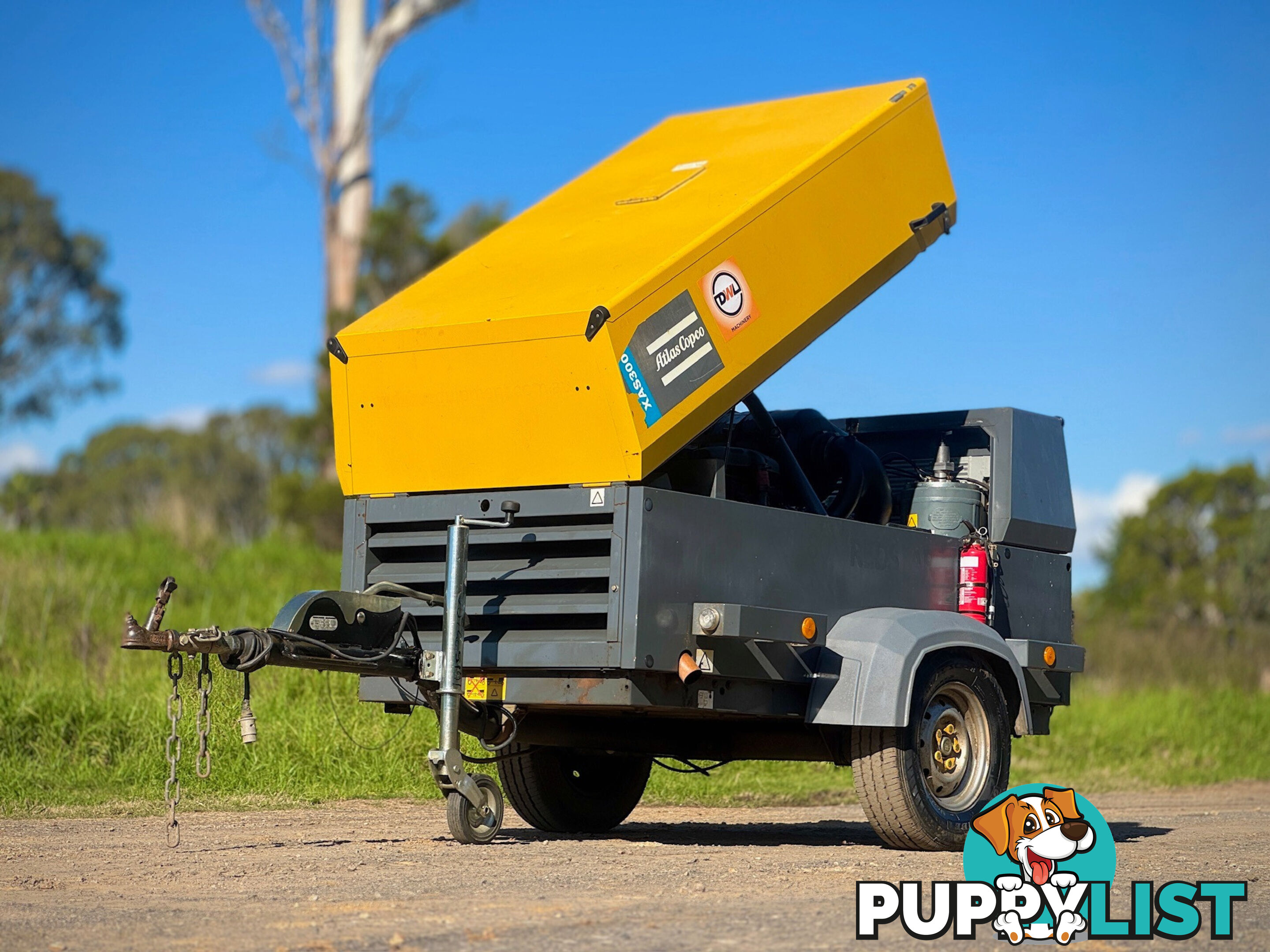 ATLAS COPCO XAS300 Diesel Compressor