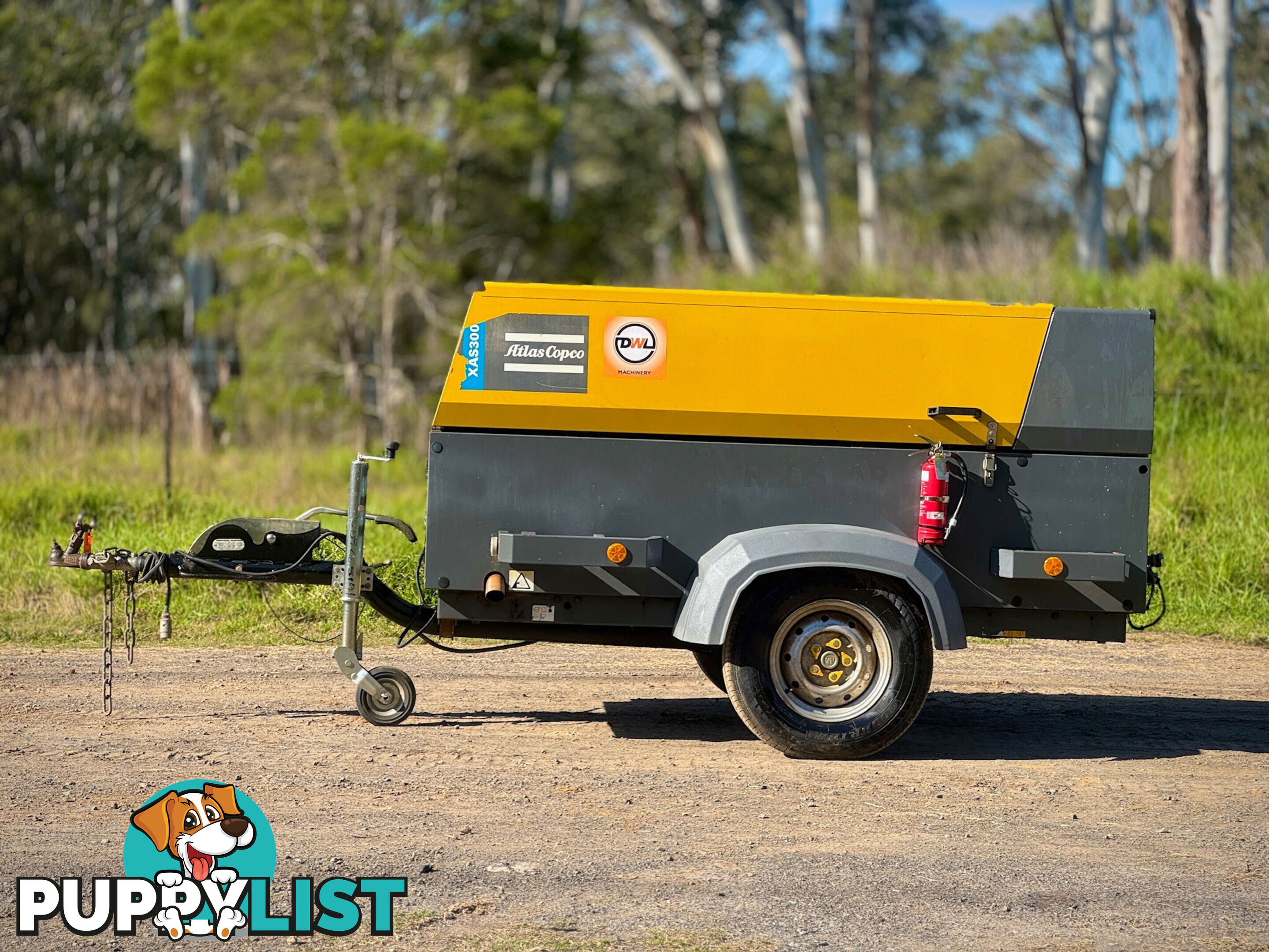 ATLAS COPCO XAS300 Diesel Compressor