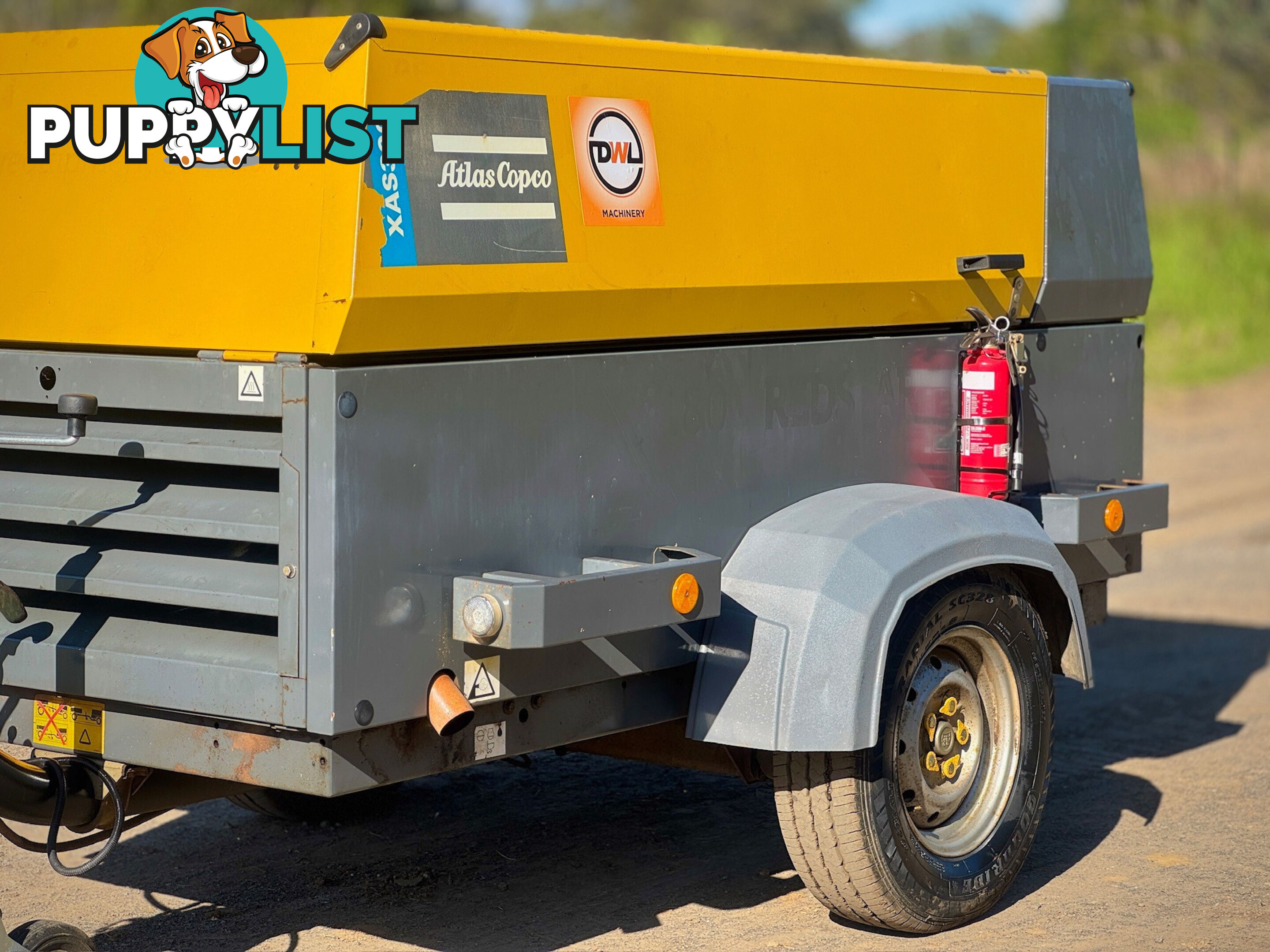 ATLAS COPCO XAS300 Diesel Compressor