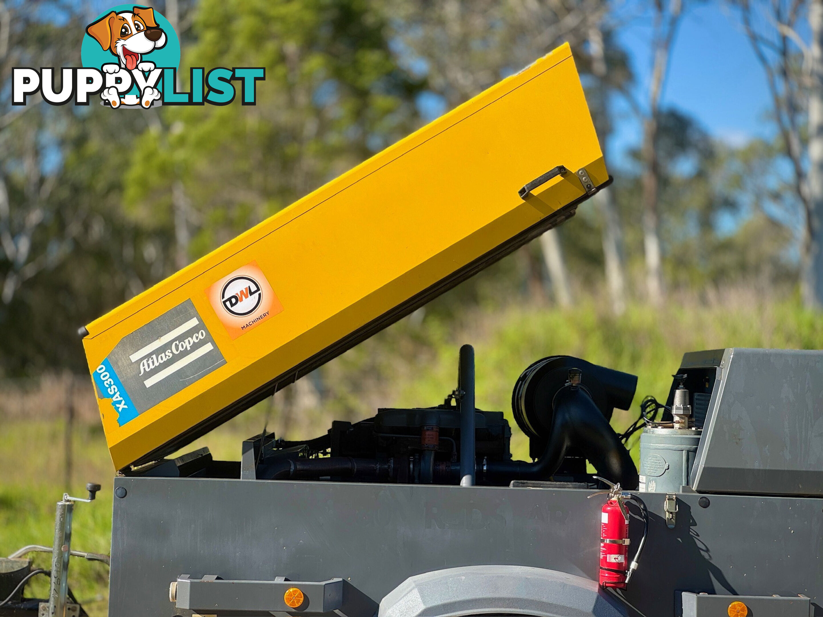 ATLAS COPCO XAS300 Diesel Compressor