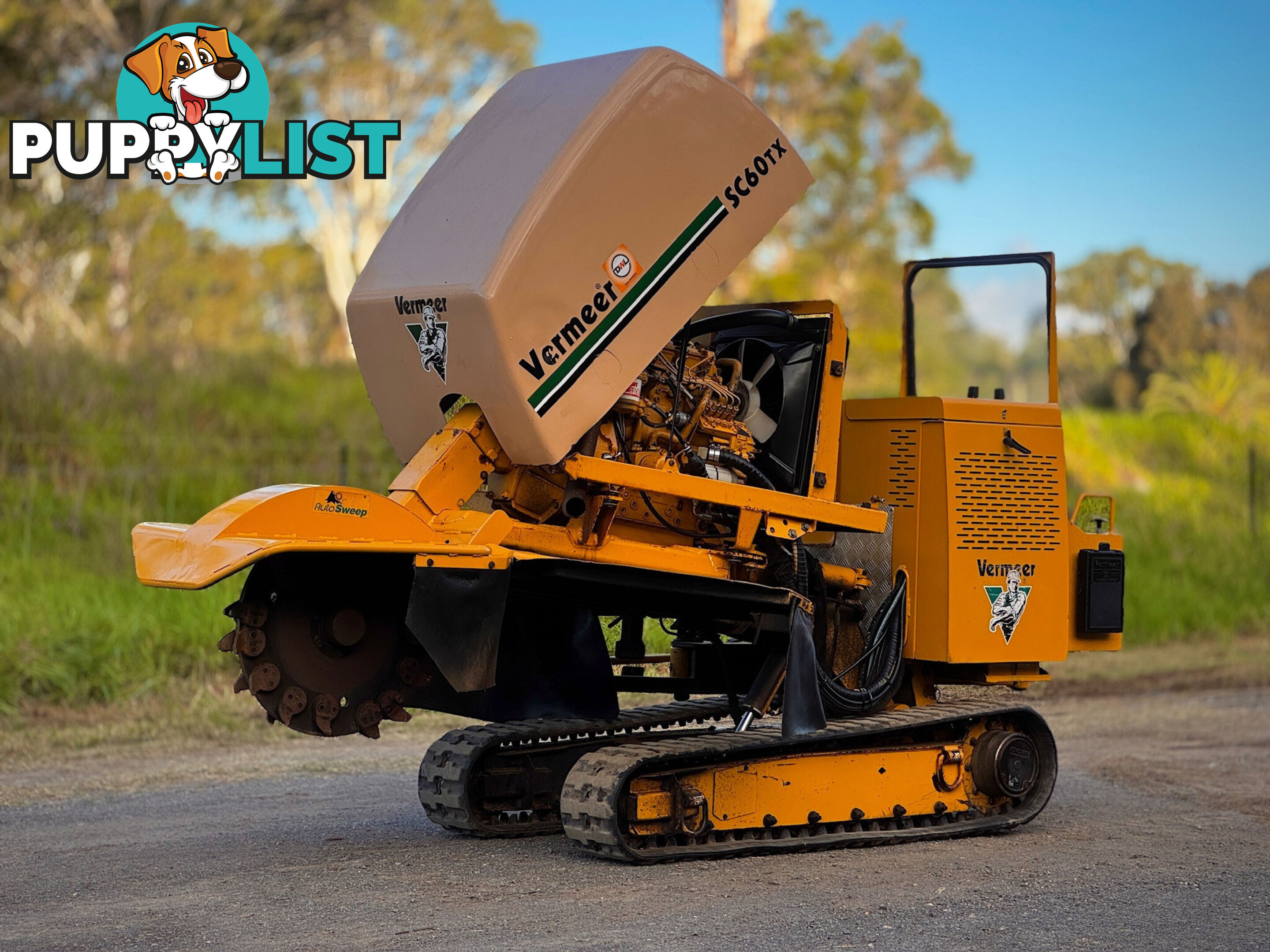 Vermeer SC60TX Stump Grinder Forestry Equipment