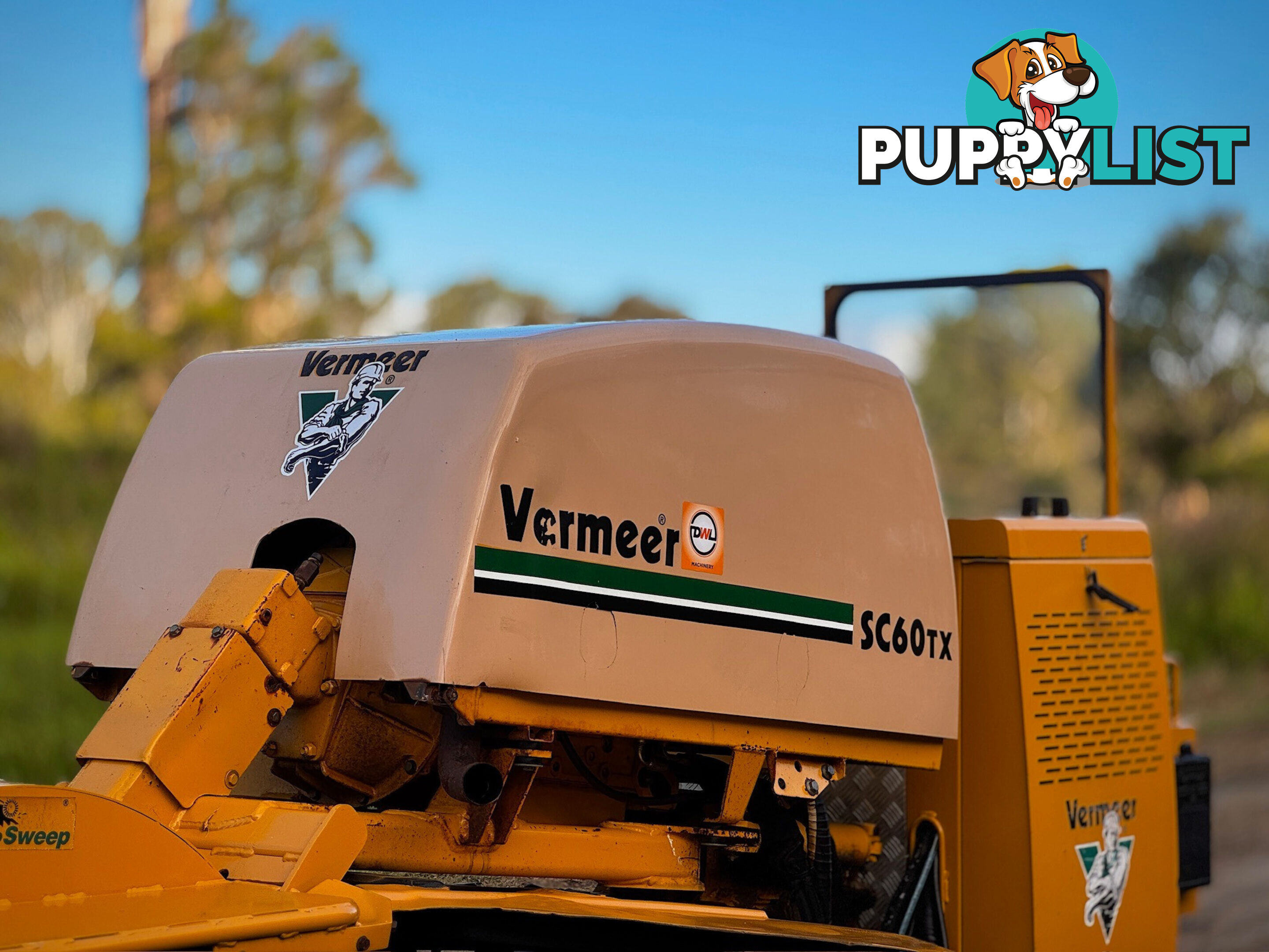 Vermeer SC60TX Stump Grinder Forestry Equipment