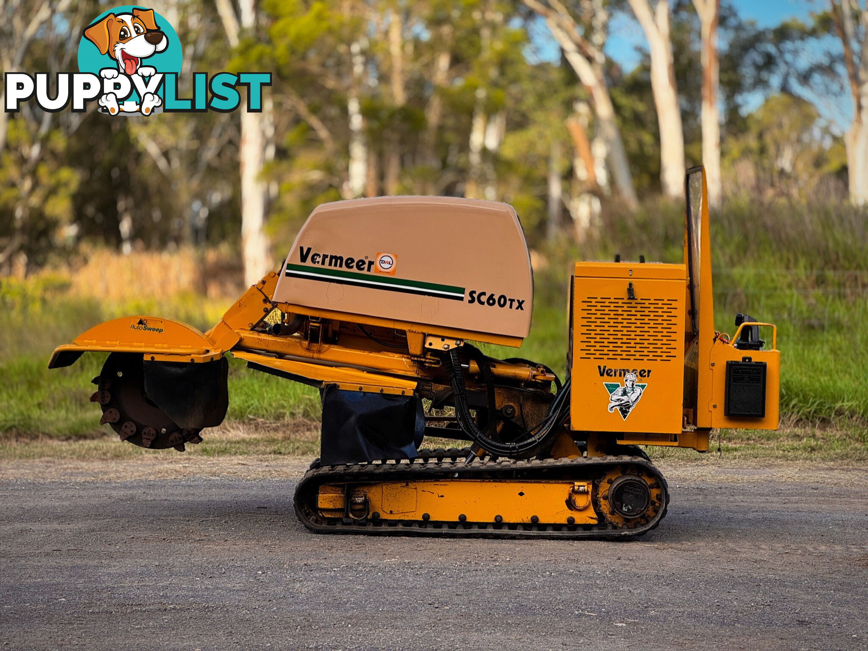 Vermeer SC60TX Stump Grinder Forestry Equipment