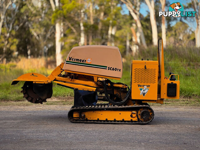 Vermeer SC60TX Stump Grinder Forestry Equipment