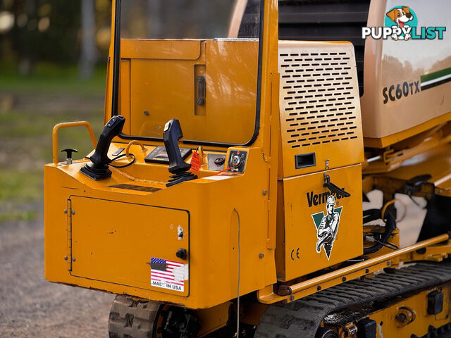 Vermeer SC60TX Stump Grinder Forestry Equipment