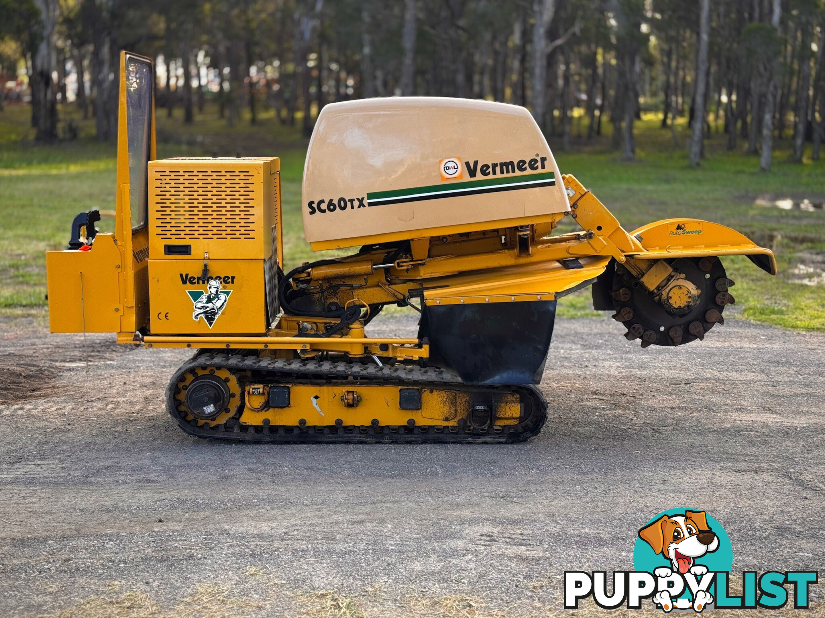 Vermeer SC60TX Stump Grinder Forestry Equipment