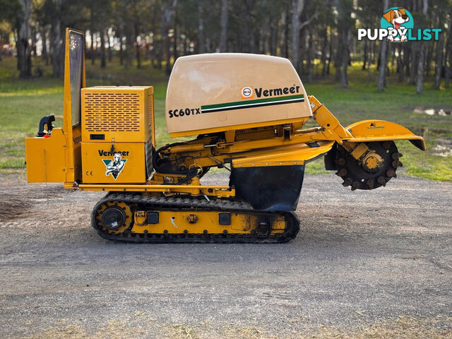 Vermeer SC60TX Stump Grinder Forestry Equipment
