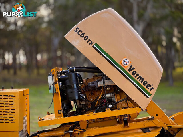 Vermeer SC60TX Stump Grinder Forestry Equipment