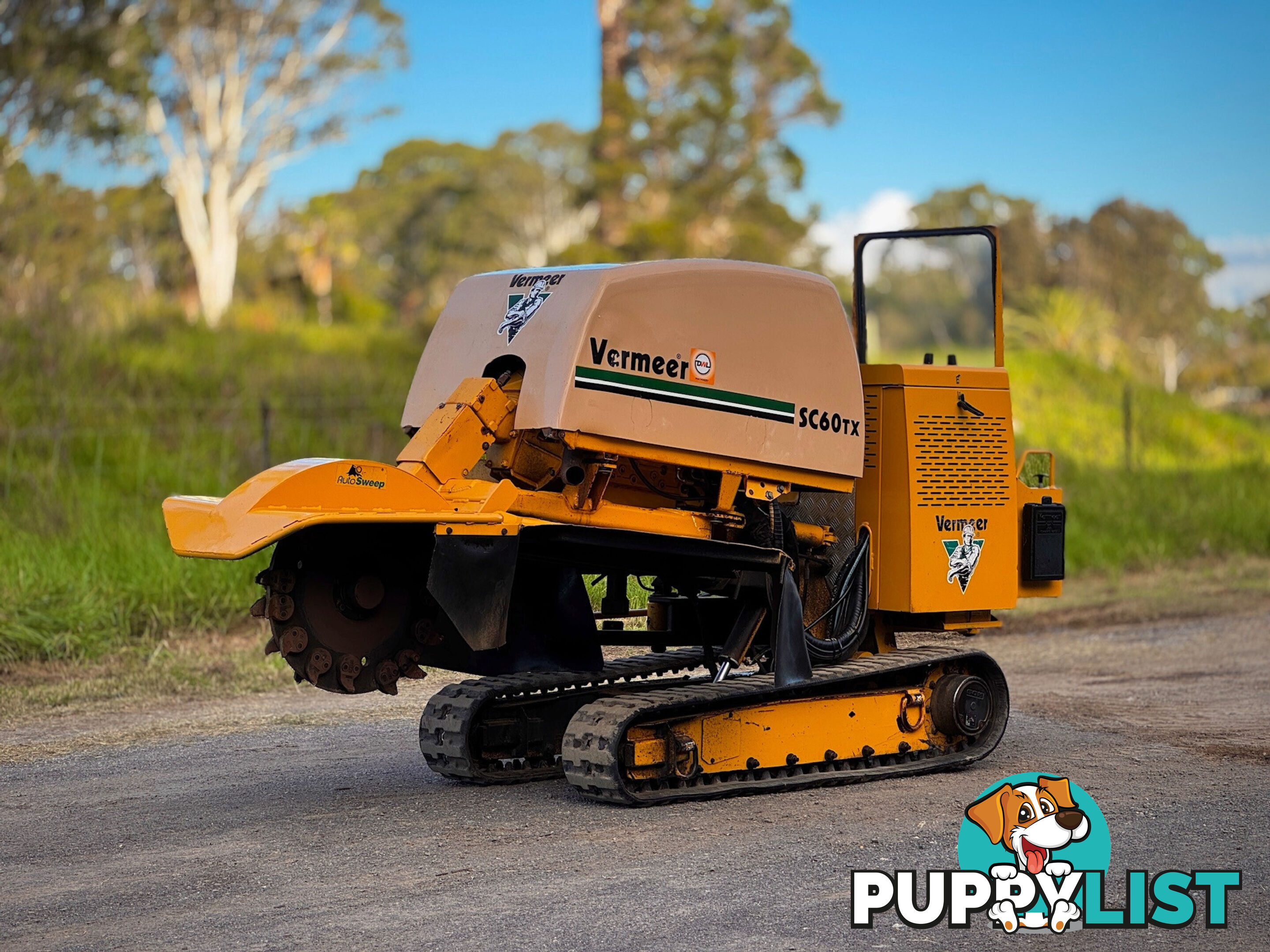 Vermeer SC60TX Stump Grinder Forestry Equipment