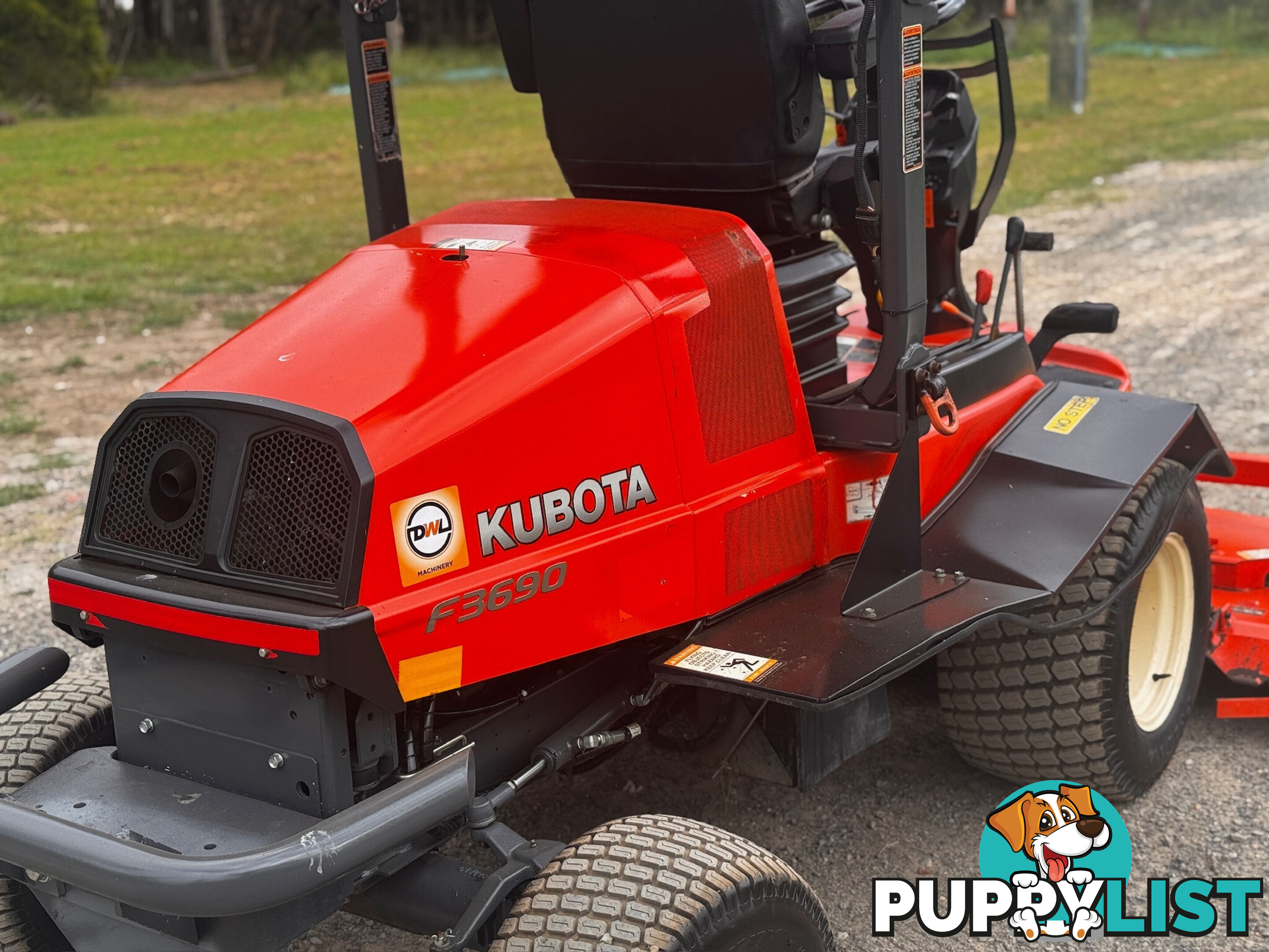 Kubota F3690 Front Deck Lawn Equipment