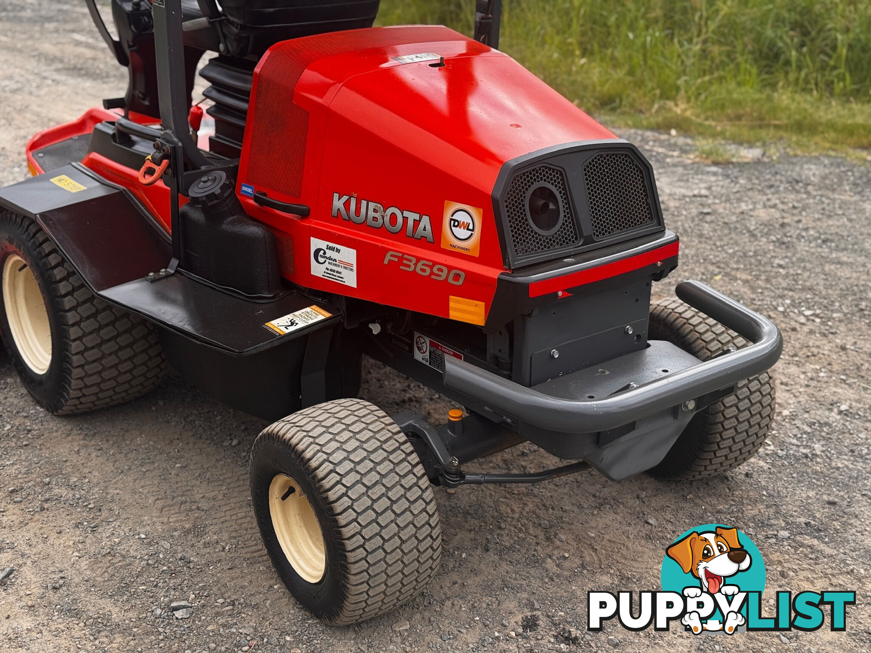 Kubota F3690 Front Deck Lawn Equipment