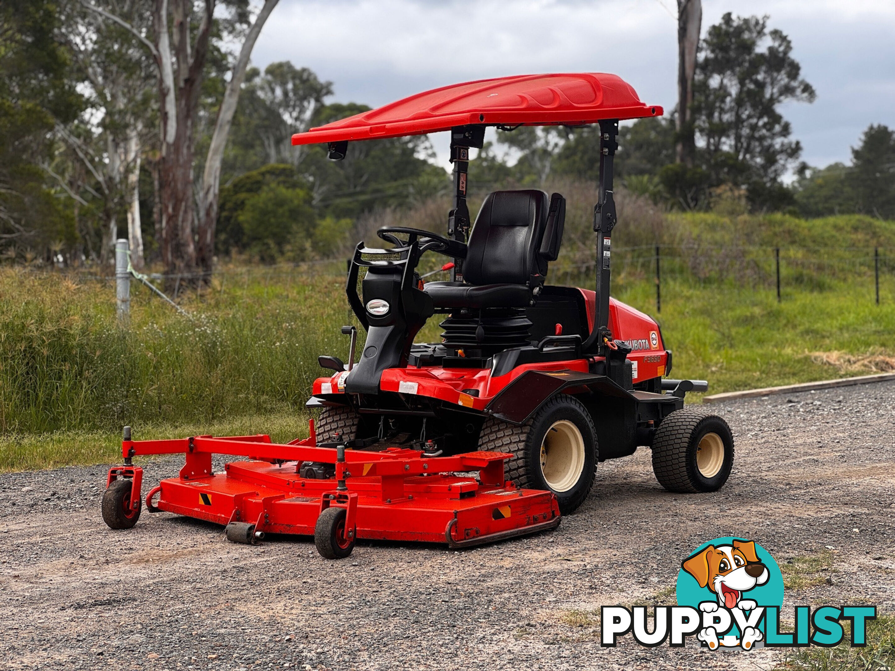 Kubota F3690 Front Deck Lawn Equipment