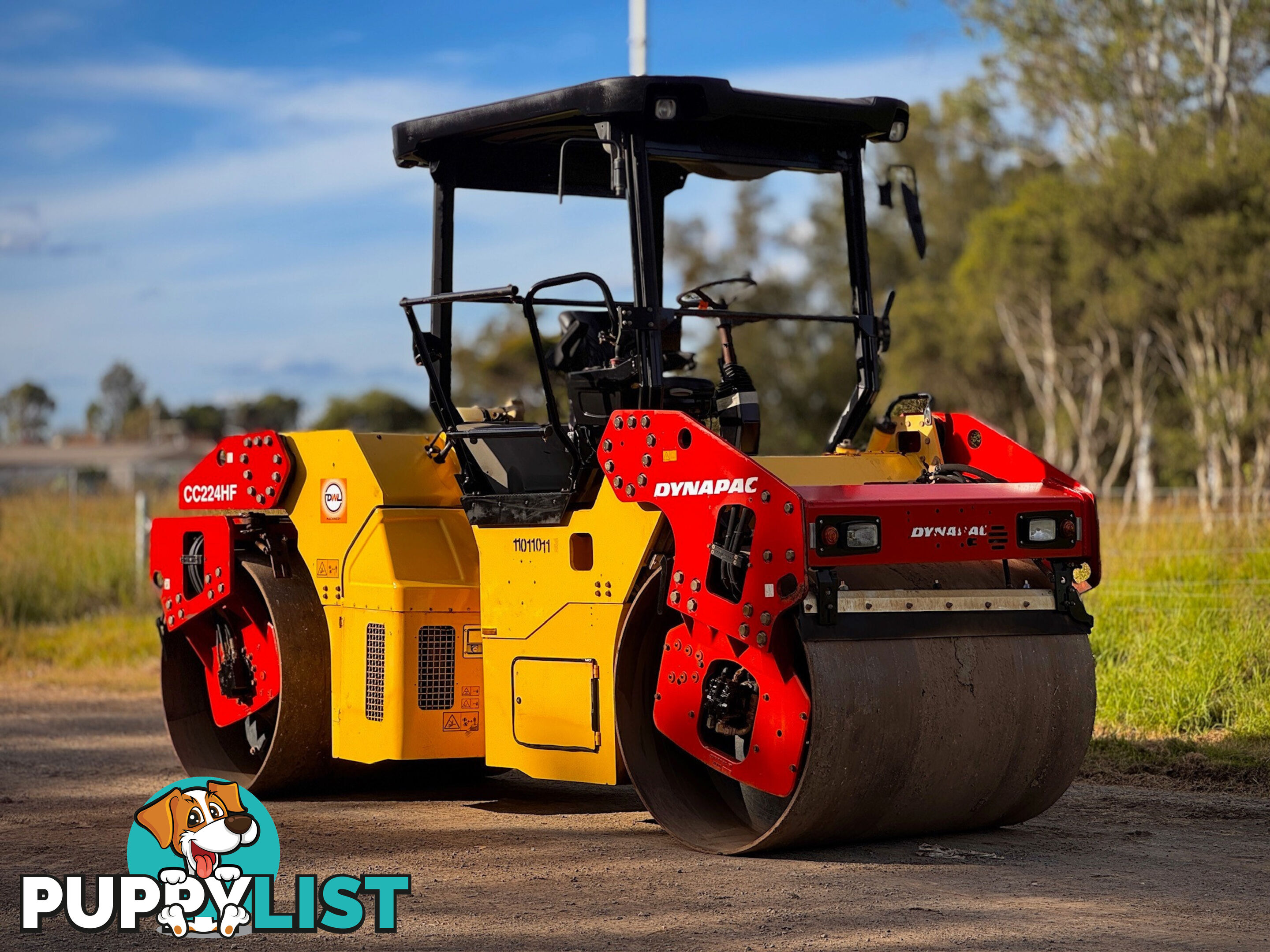 Dynapac CC224 Vibrating Roller Roller/Compacting