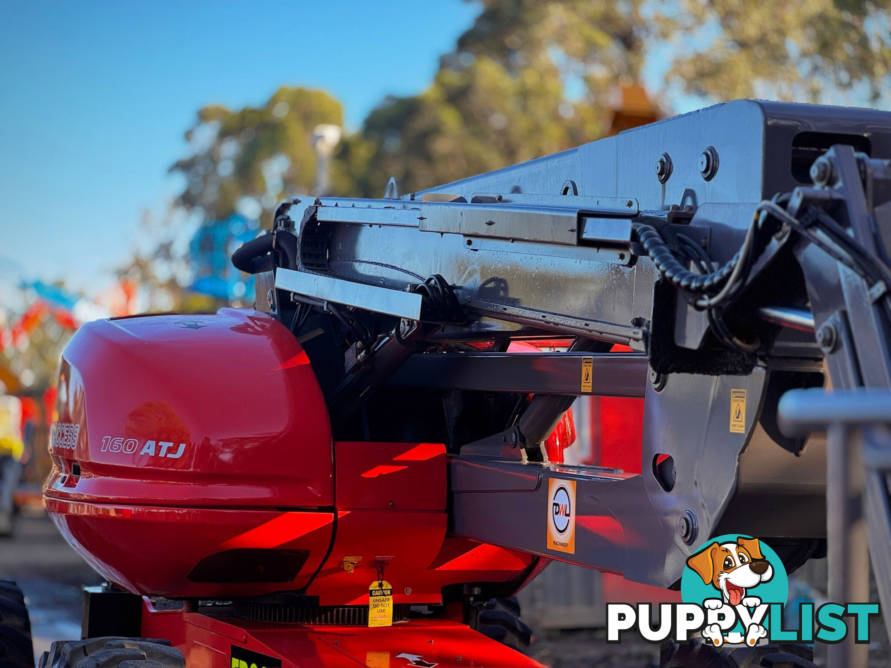 Manitou 160ATJ Boom Lift Access &amp; Height Safety