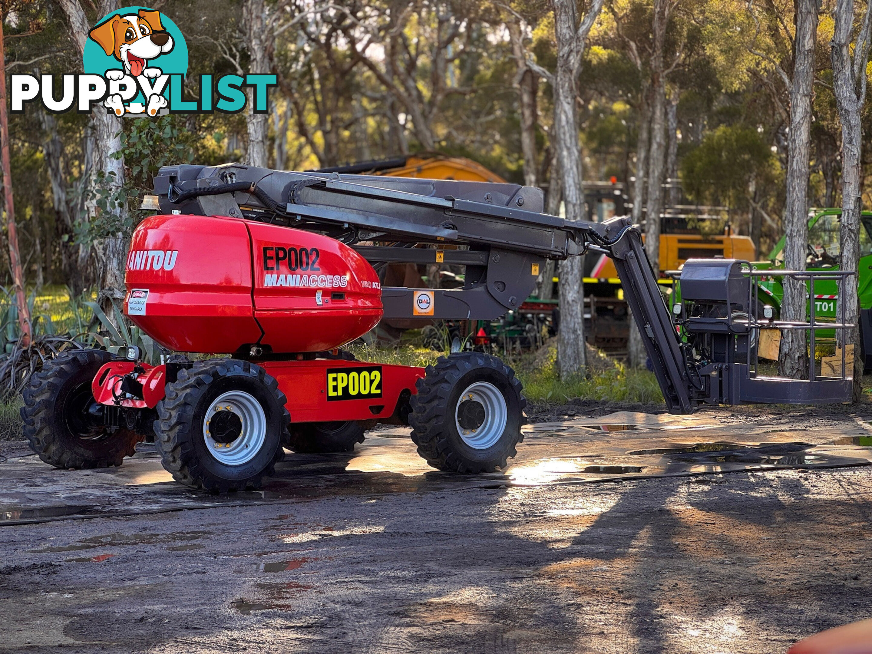 Manitou 160ATJ Boom Lift Access &amp; Height Safety
