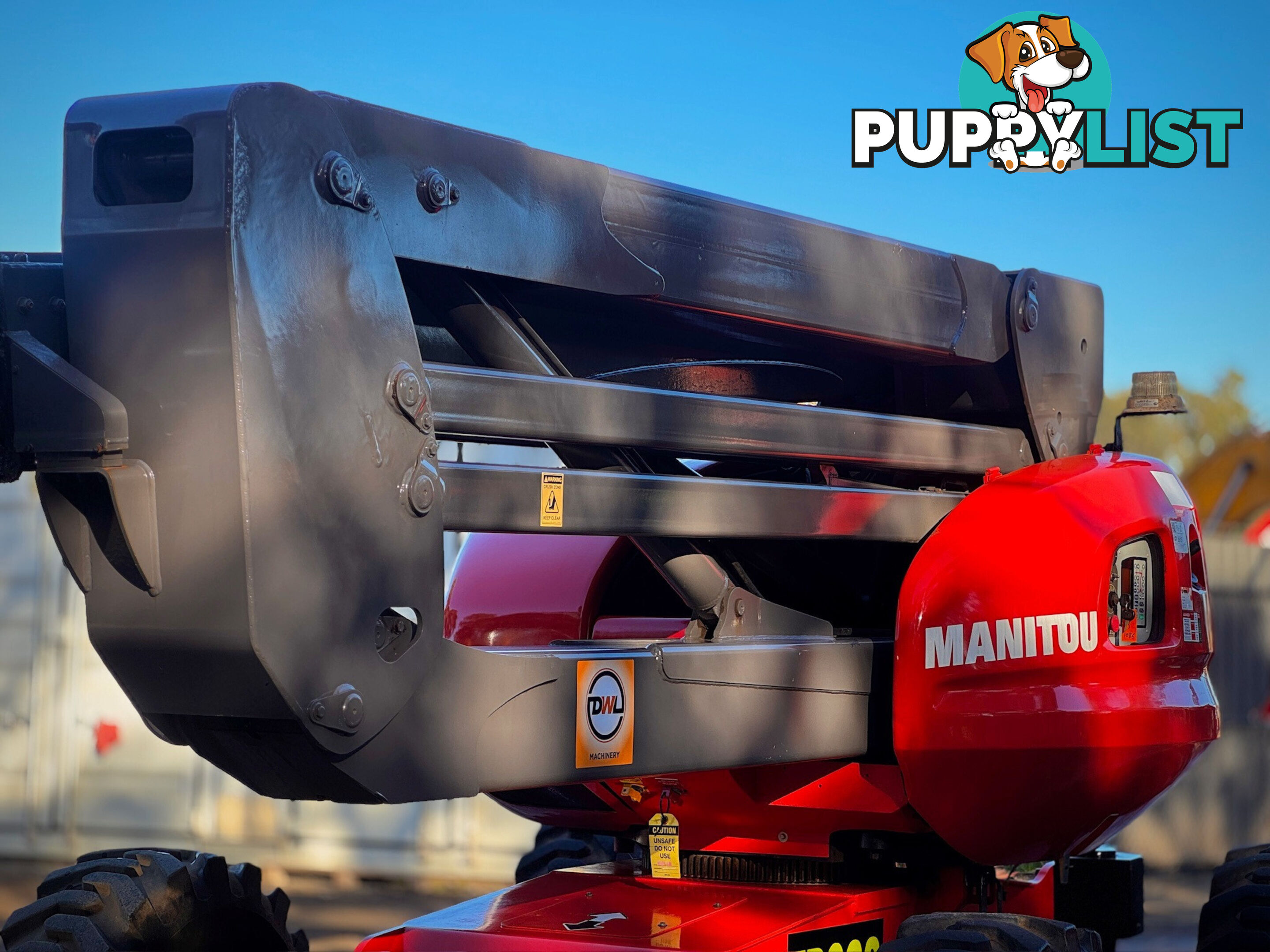 Manitou 160ATJ Boom Lift Access &amp; Height Safety