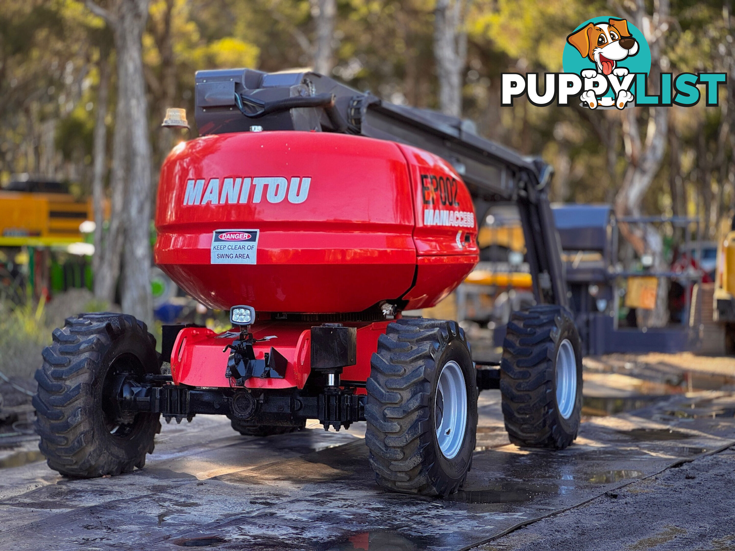 Manitou 160ATJ Boom Lift Access &amp; Height Safety