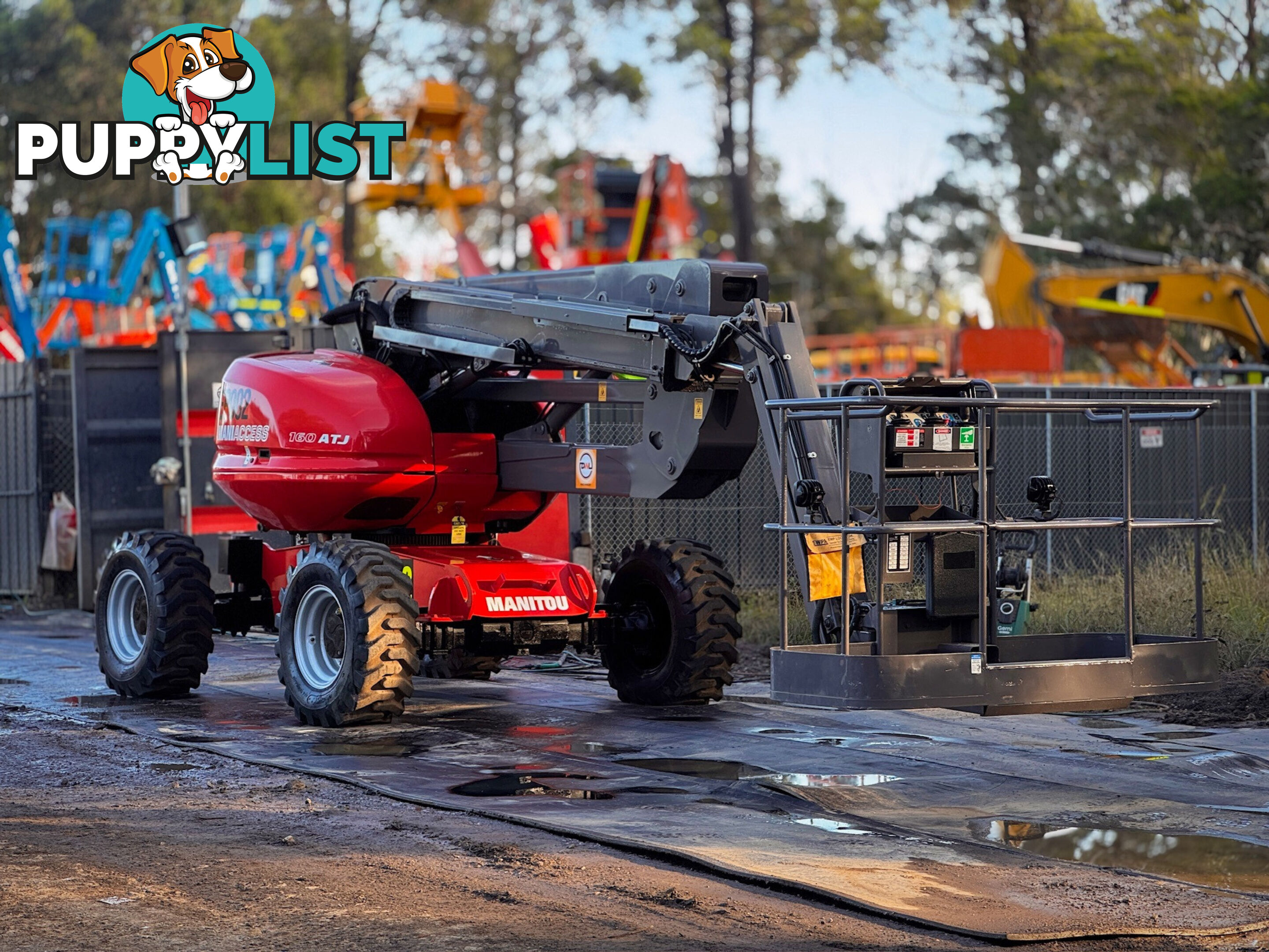 Manitou 160ATJ Boom Lift Access &amp; Height Safety