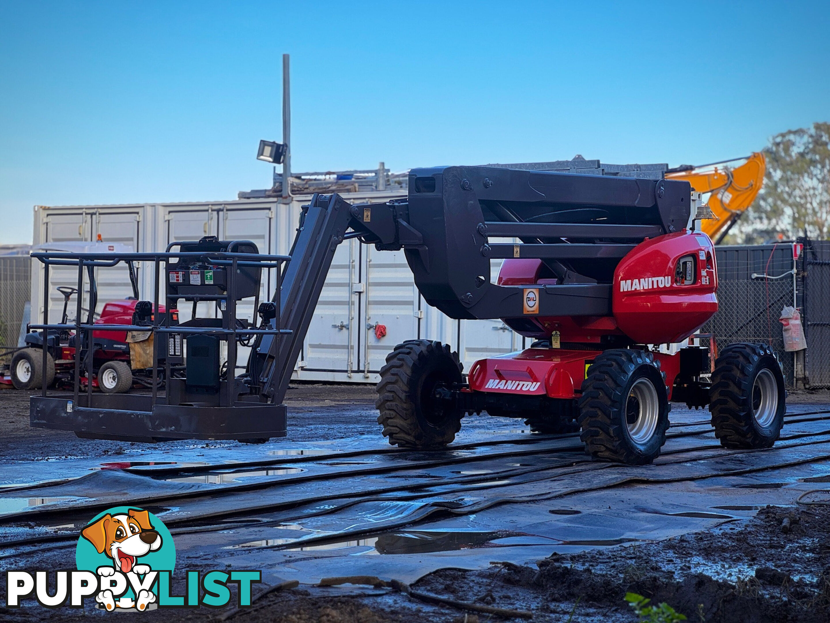 Manitou 160ATJ Boom Lift Access &amp; Height Safety