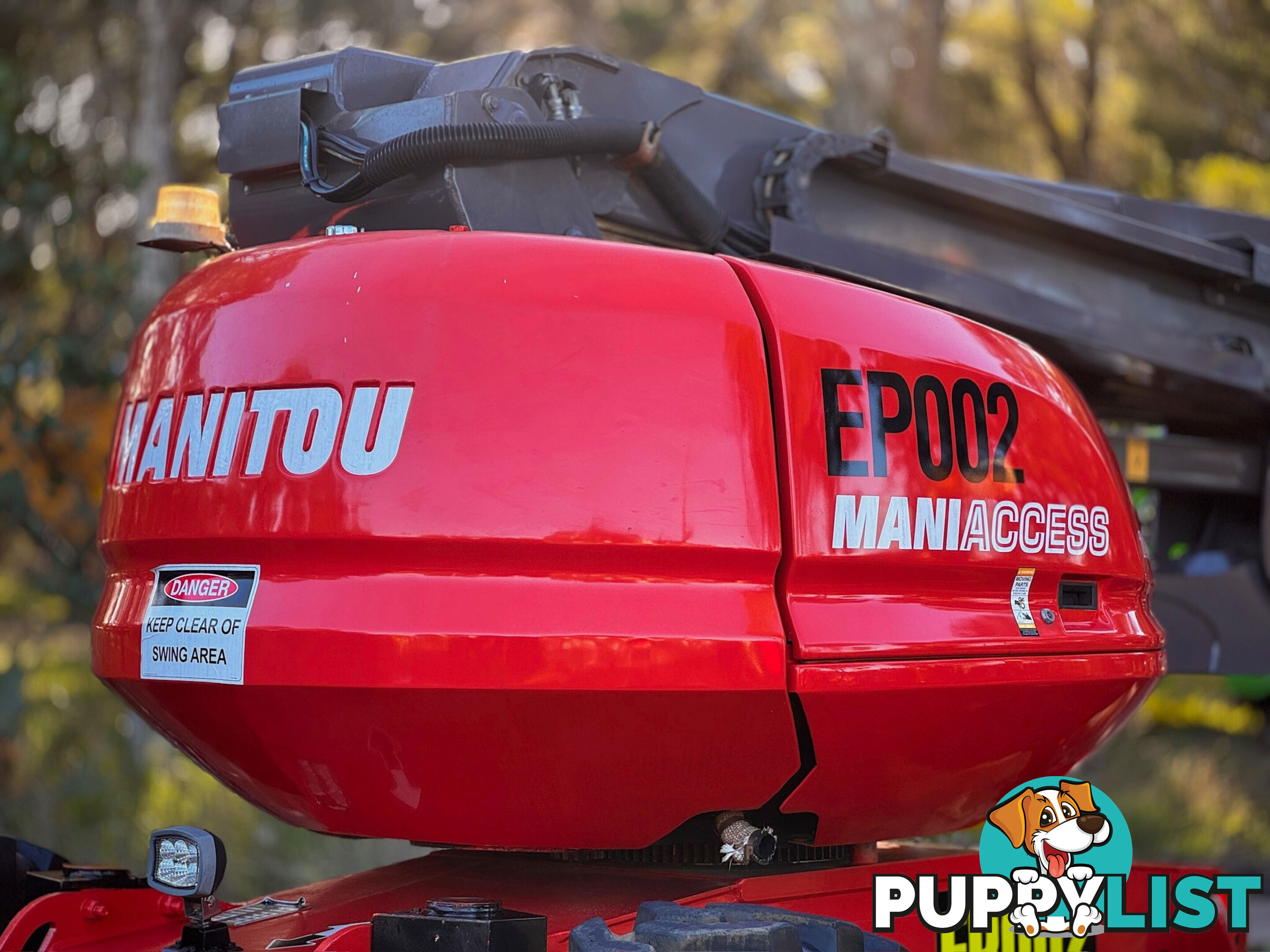 Manitou 160ATJ Boom Lift Access &amp; Height Safety