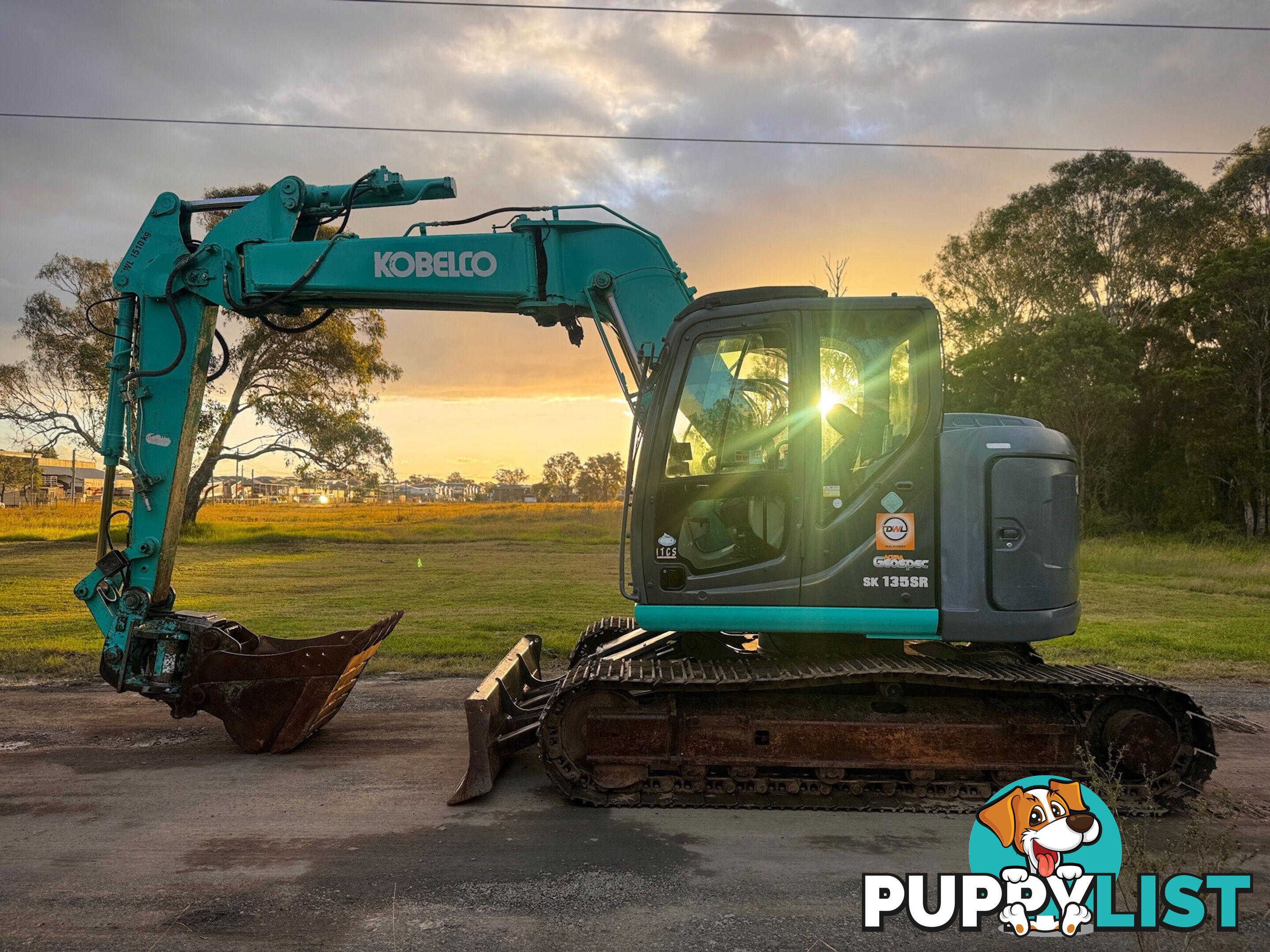 Kobelco SK135SR Tracked-Excav Excavator