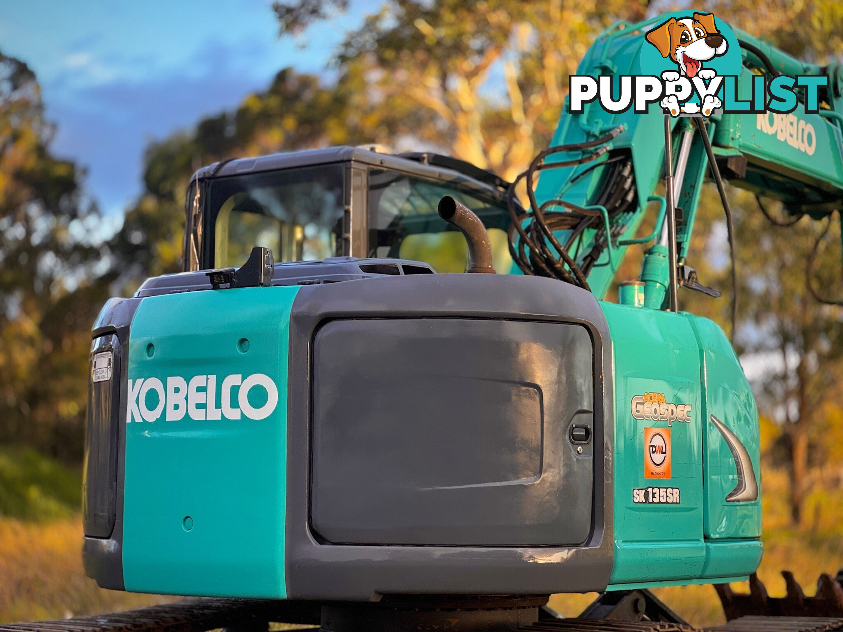 Kobelco SK135SR Tracked-Excav Excavator