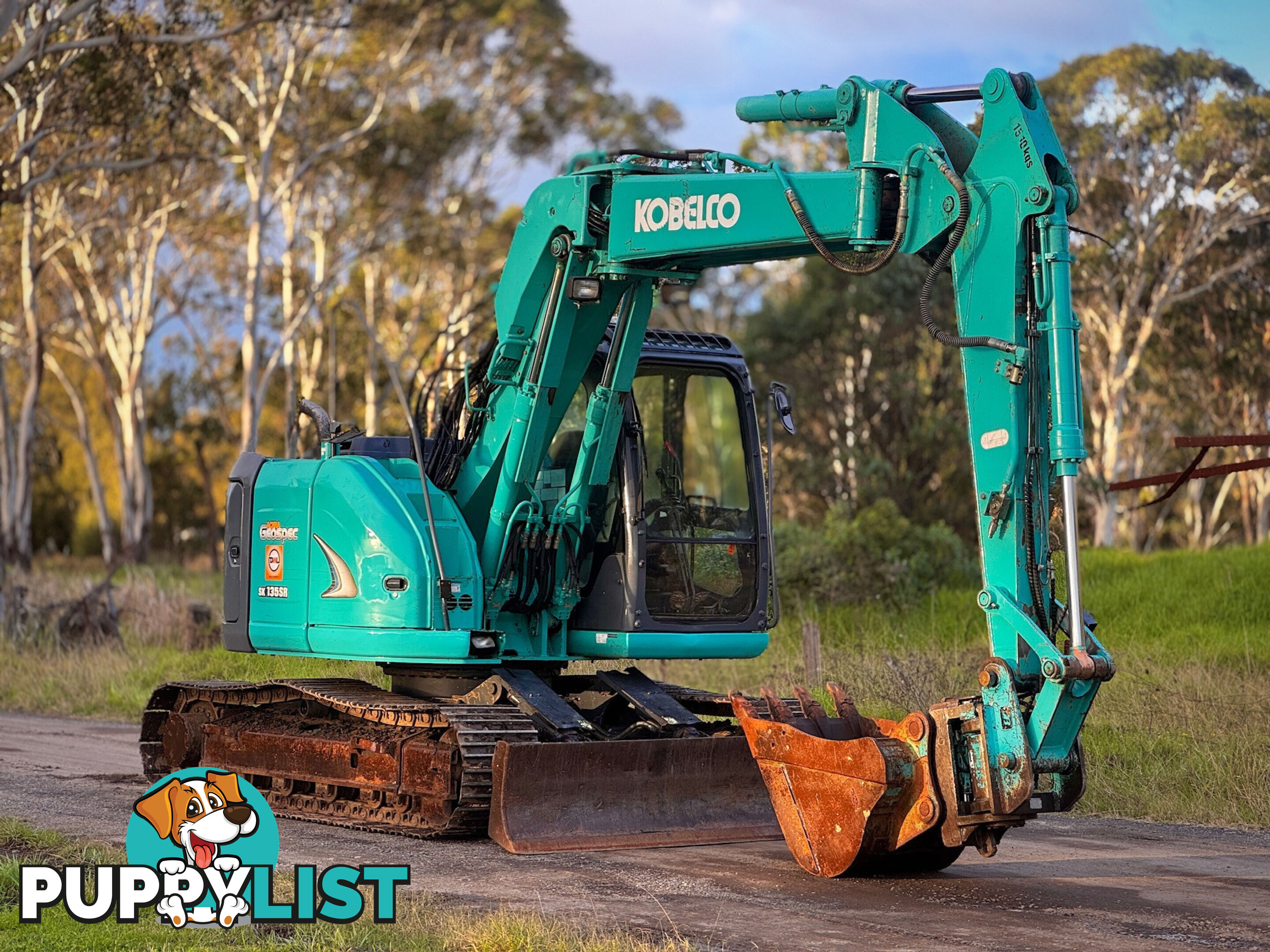 Kobelco SK135SR Tracked-Excav Excavator
