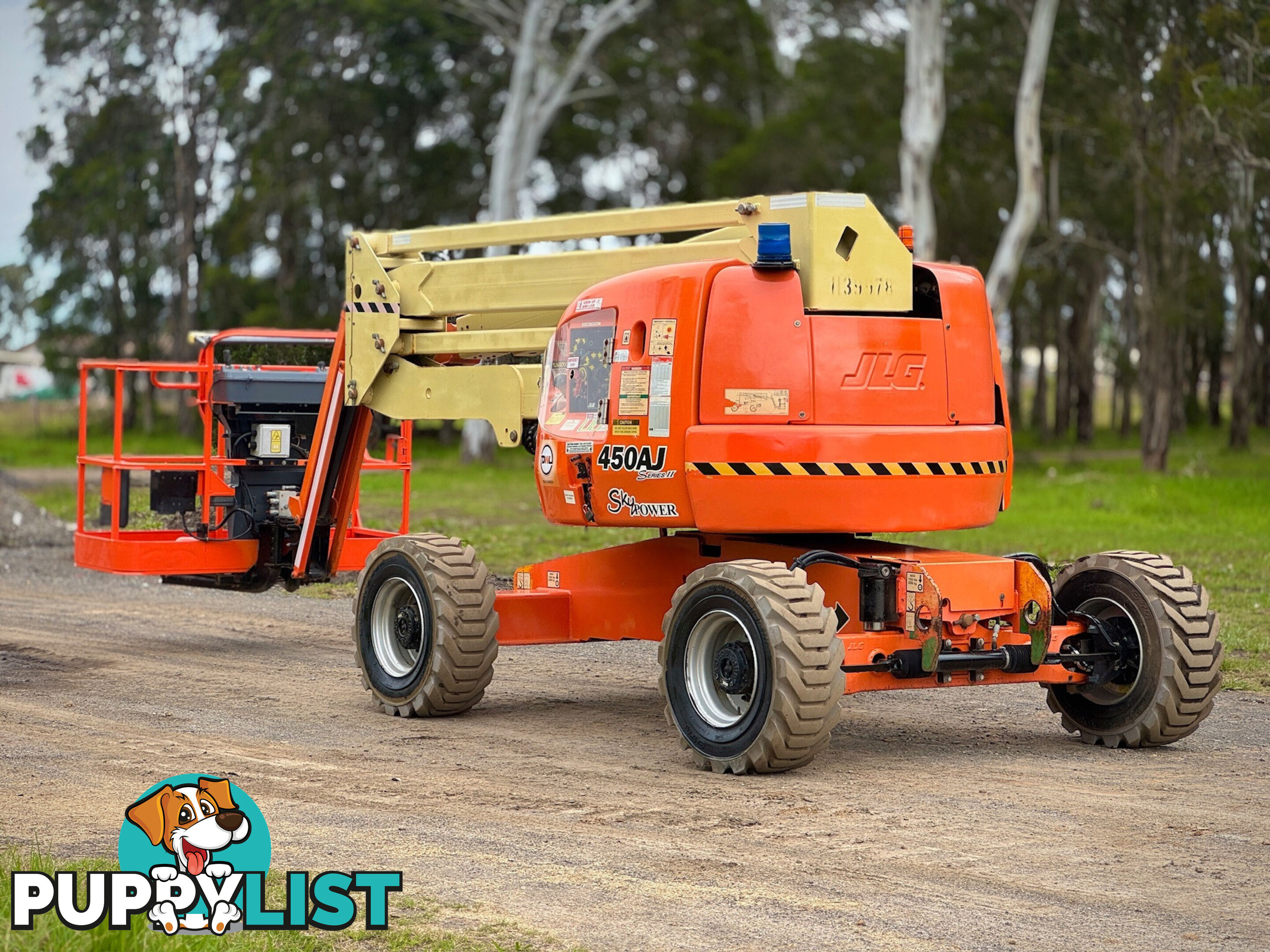 JLG 450AJ Boom Lift Access &amp; Height Safety
