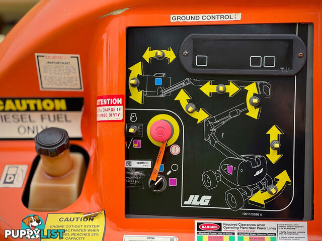 JLG 450AJ Boom Lift Access &amp; Height Safety