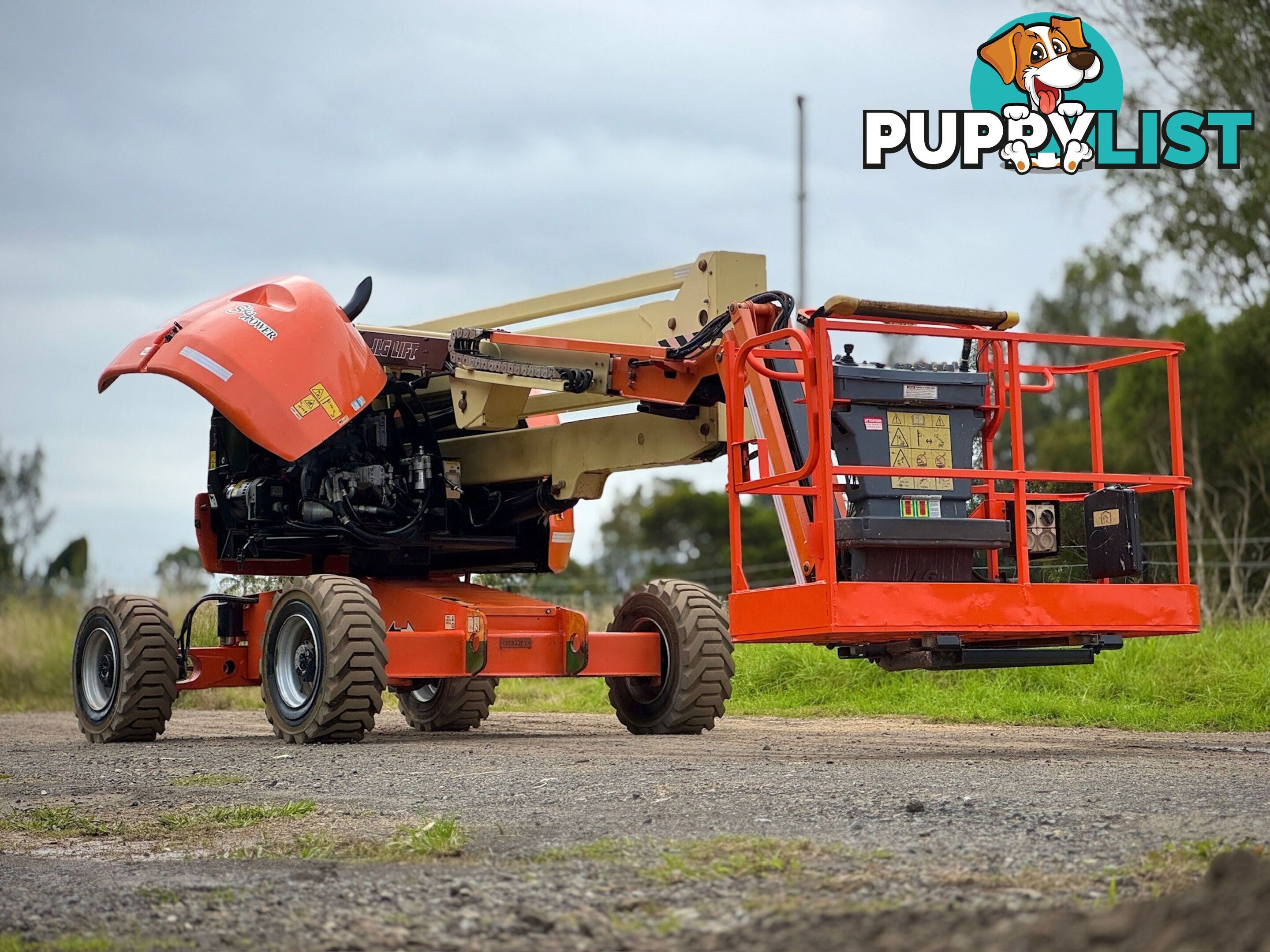 JLG 450AJ Boom Lift Access &amp; Height Safety