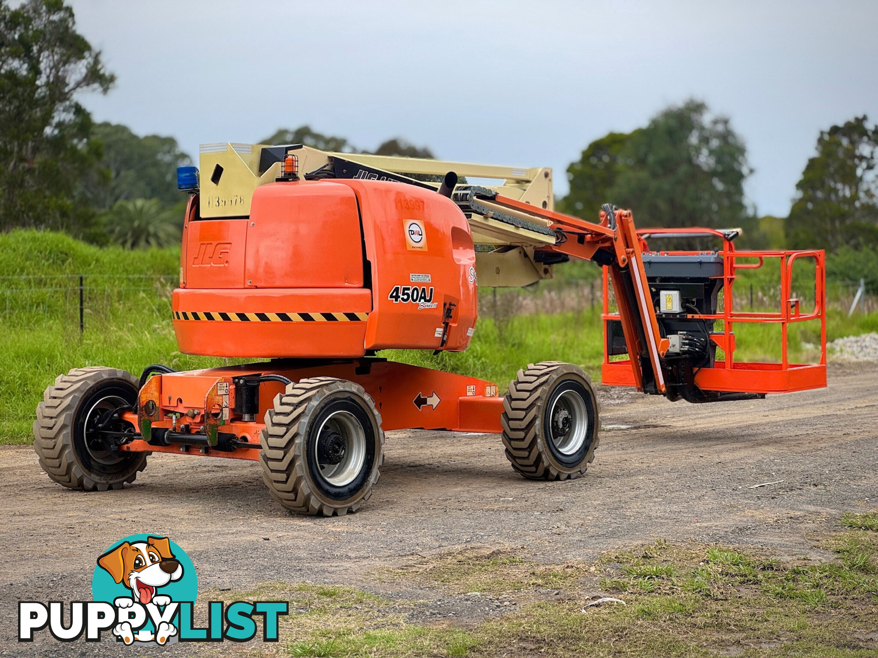 JLG 450AJ Boom Lift Access &amp; Height Safety