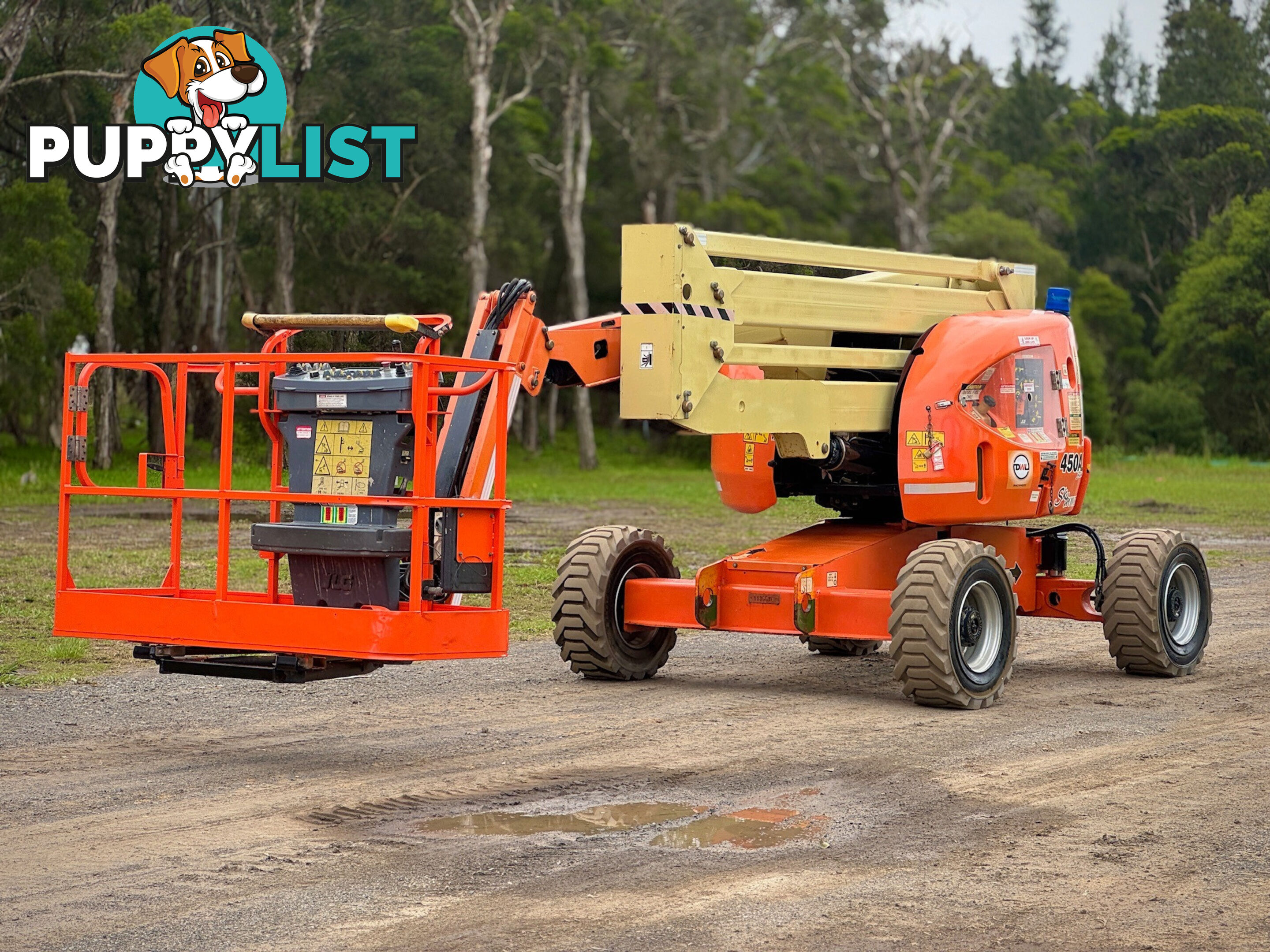 JLG 450AJ Boom Lift Access &amp; Height Safety