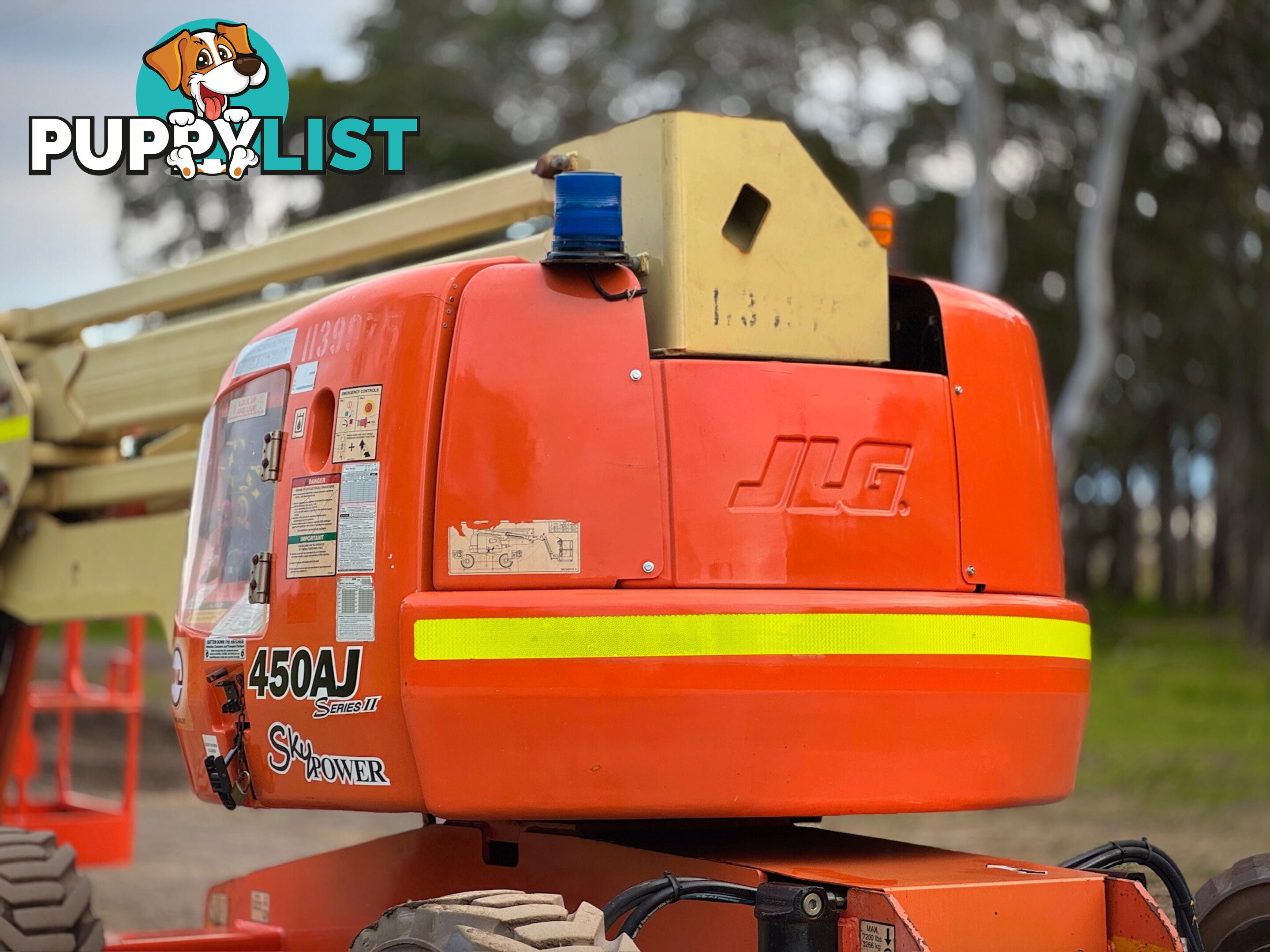 JLG 450AJ Boom Lift Access &amp; Height Safety