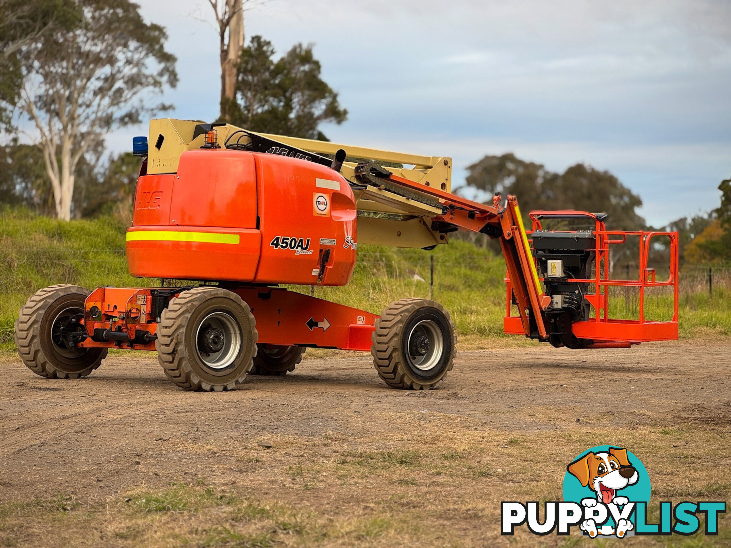 JLG 450AJ Boom Lift Access &amp; Height Safety