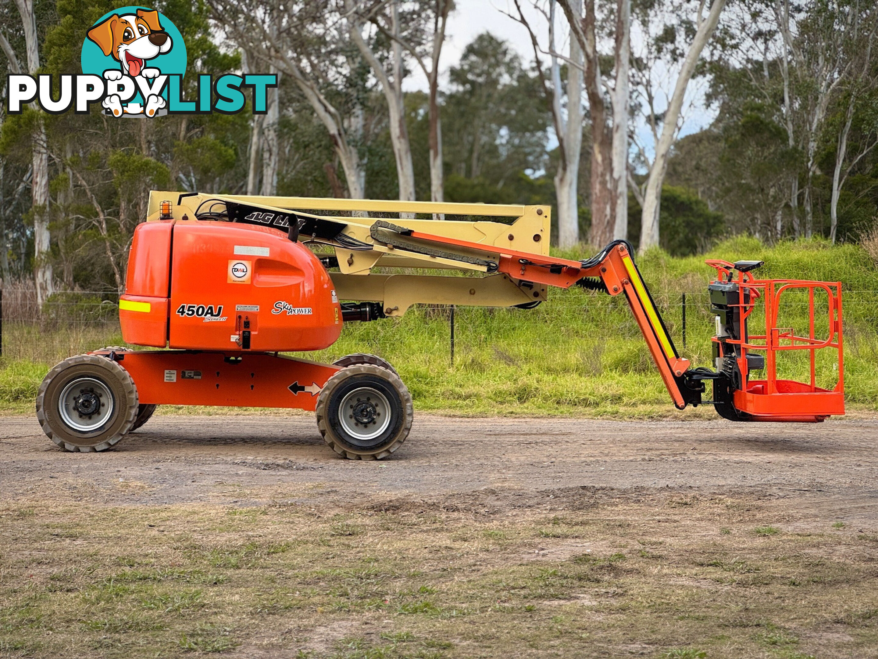 JLG 450AJ Boom Lift Access &amp; Height Safety