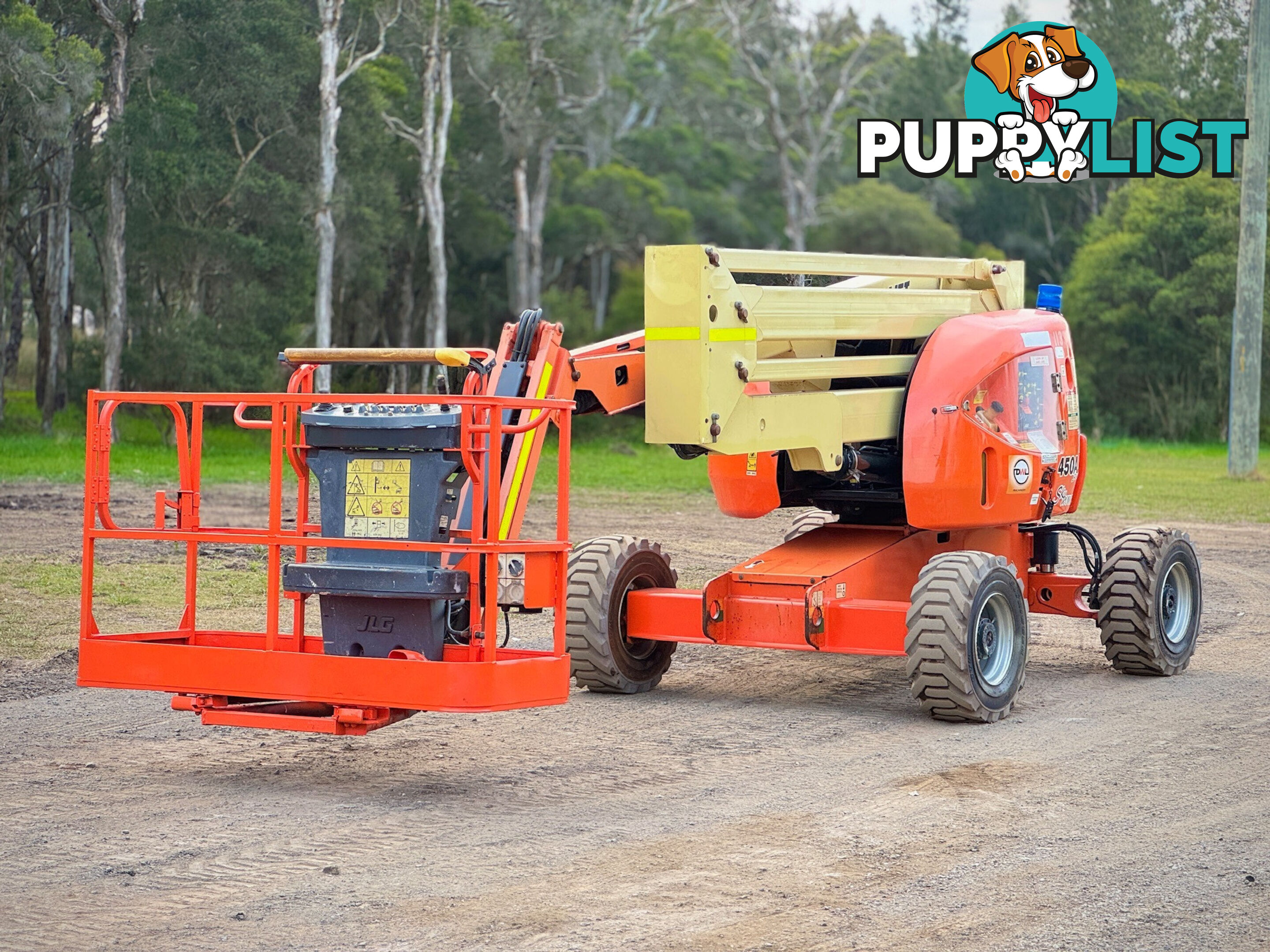 JLG 450AJ Boom Lift Access &amp; Height Safety