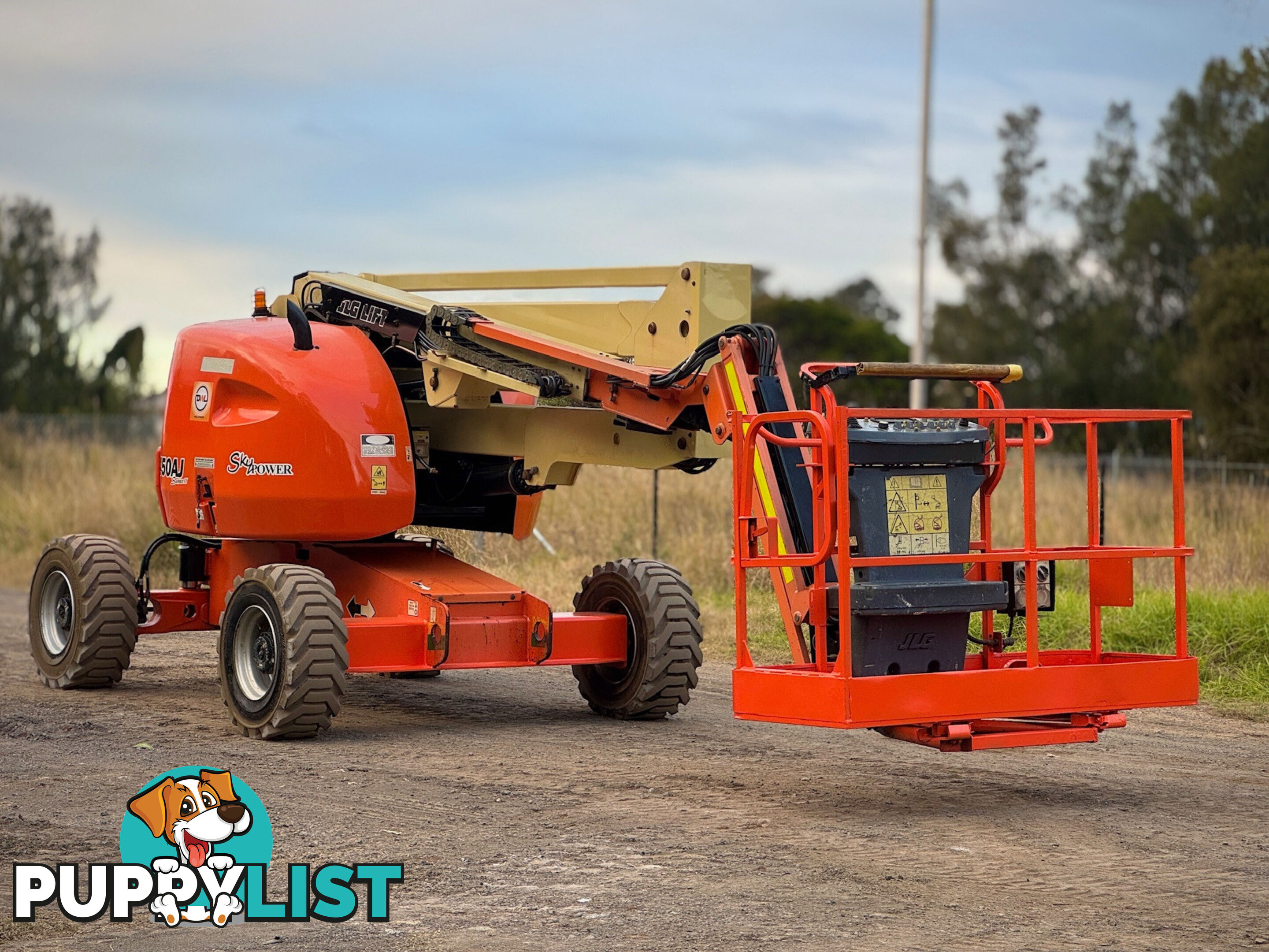 JLG 450AJ Boom Lift Access &amp; Height Safety