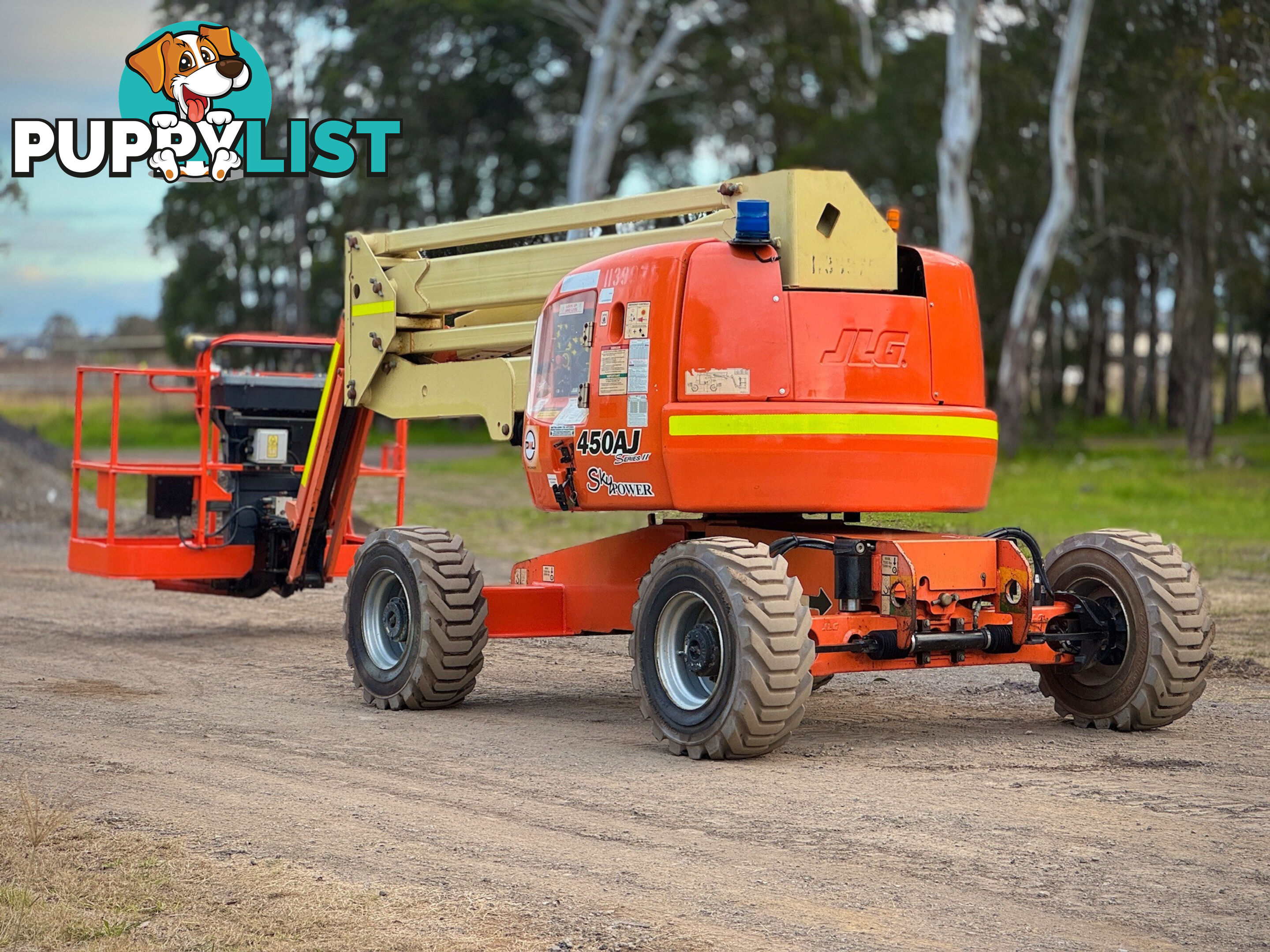 JLG 450AJ Boom Lift Access &amp; Height Safety
