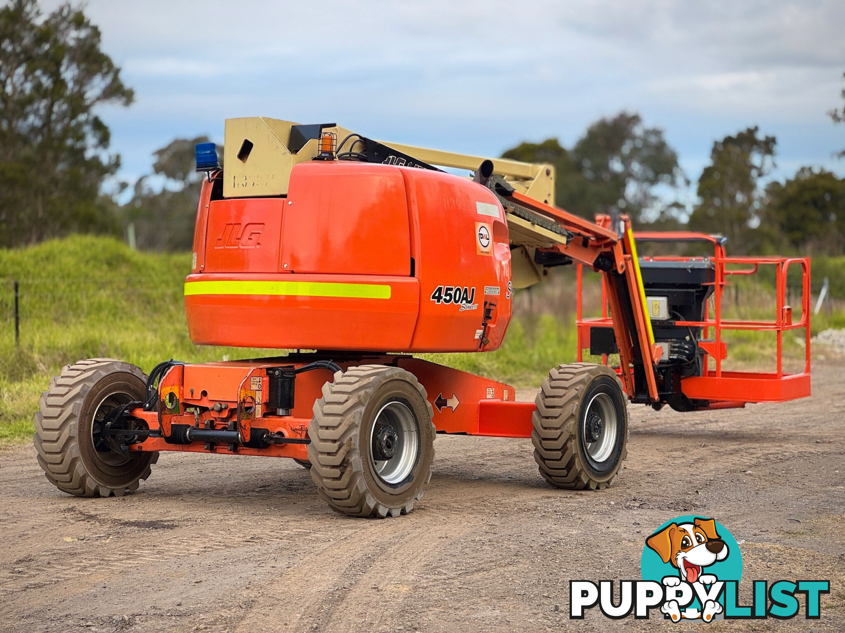 JLG 450AJ Boom Lift Access &amp; Height Safety