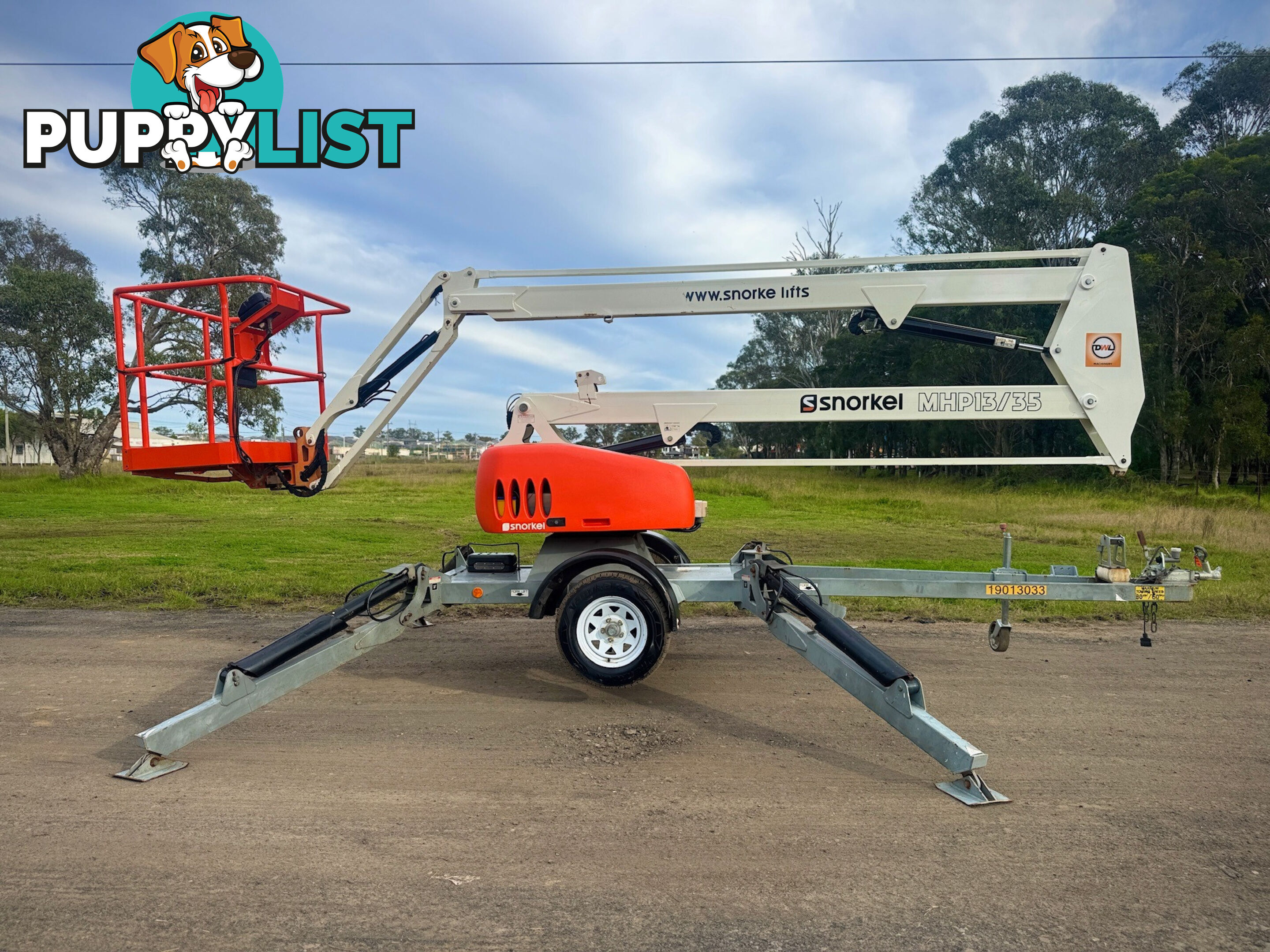 Snorkel MHP1335 Boom Lift Access &amp; Height Safety