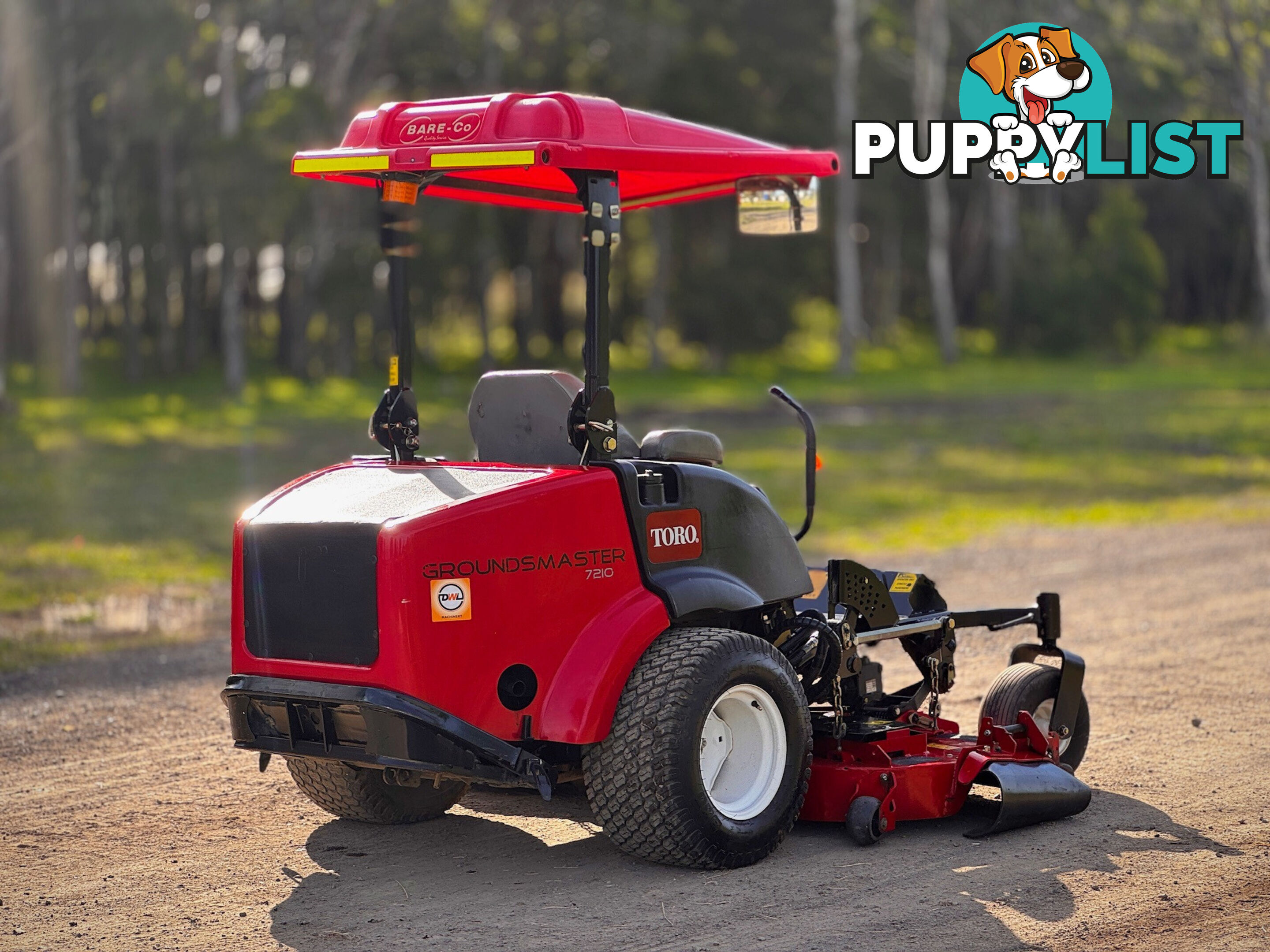 Toro Groundsmaster 7210 Zero Turn Lawn Equipment