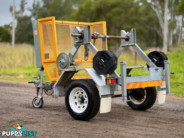 HALDILKA Tag Cable Drum Trailer