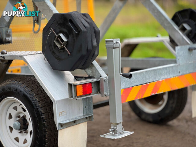 HALDILKA Tag Cable Drum Trailer