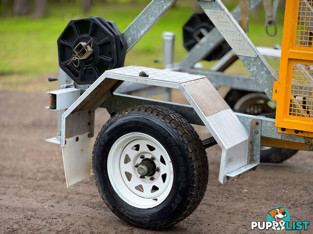 HALDILKA Tag Cable Drum Trailer