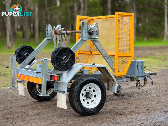 HALDILKA Tag Cable Drum Trailer